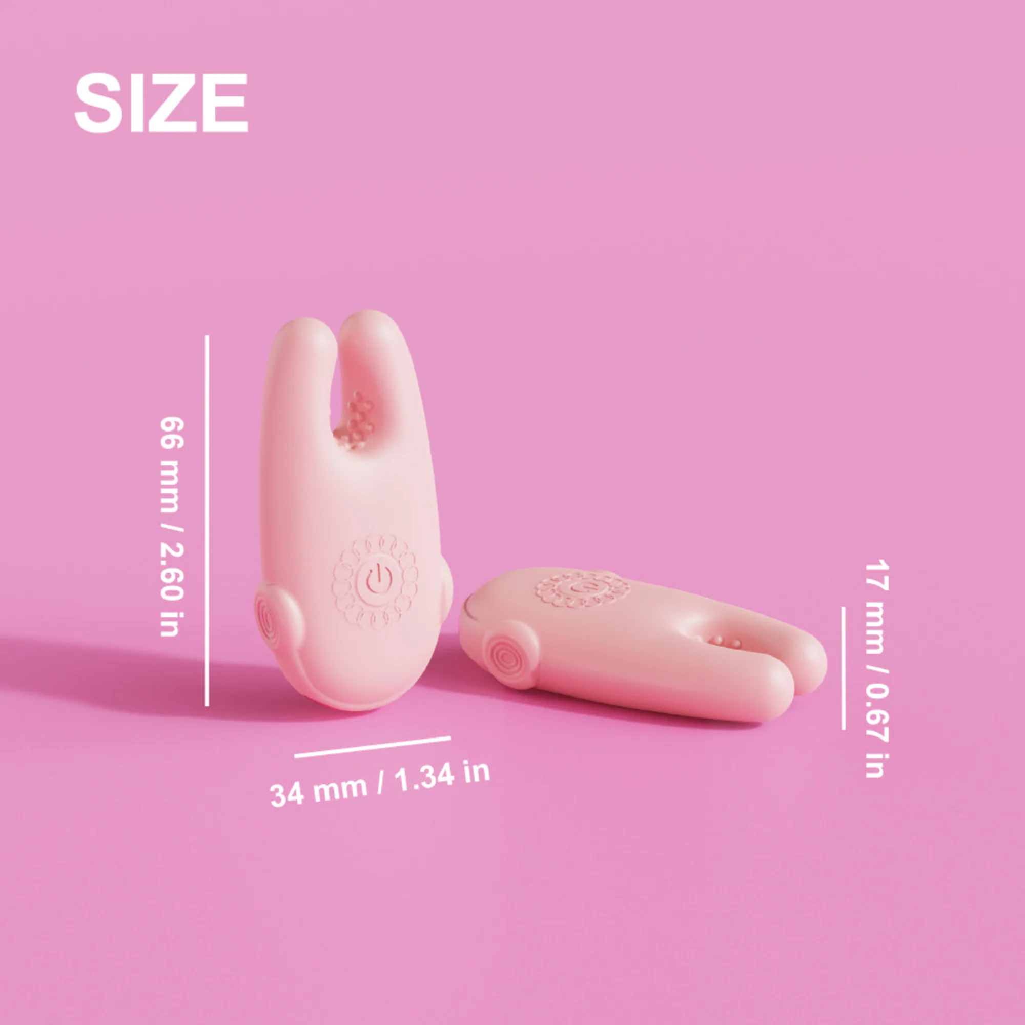 振动乳夹——提升敏感度，让高潮更强烈！
