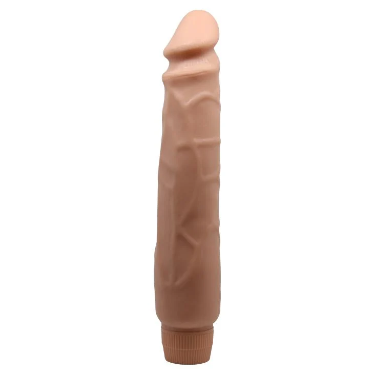 Extra-Long Veined Realistic Feel Vibrating Dildo with Multi-Speed Dial