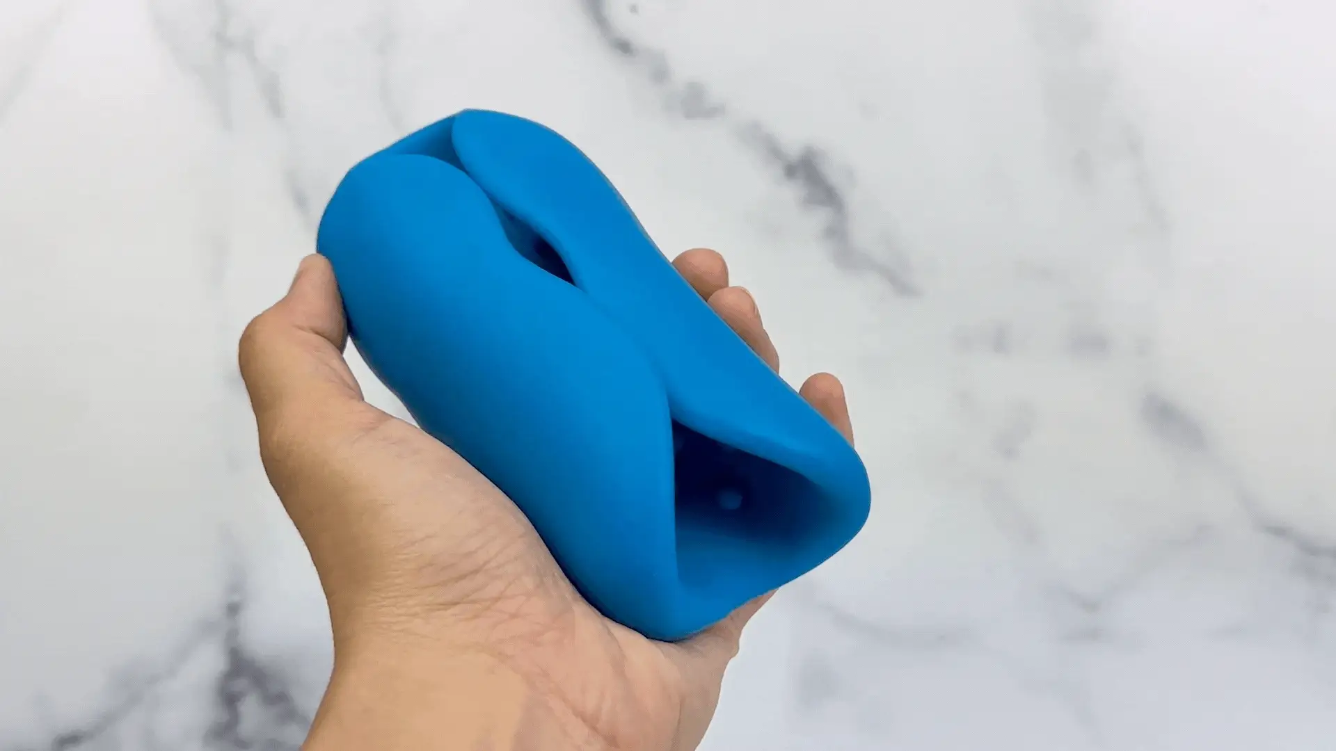 Studded Penis Gripper Stroker for Hand Job and Blow Job Play