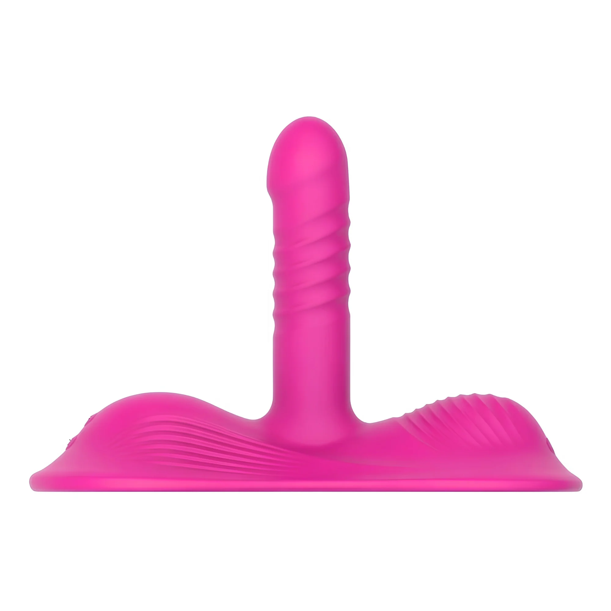 Thrusting Hands-free Vibrator - Incredible Dual Stimulation for Easy Blended 'O's!