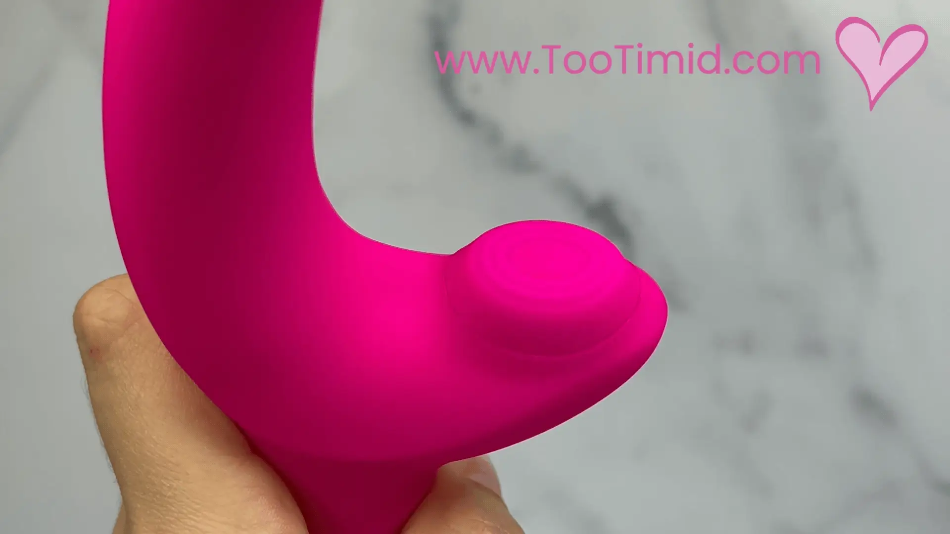 Thumping & Fingering Dual Action Vibrator - Fingers You Like A Lover!