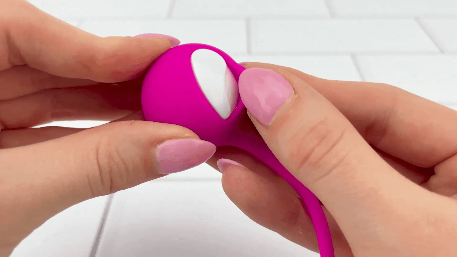 Duotone Silicone Kegel Ball Set with Weighted Exercise Balls