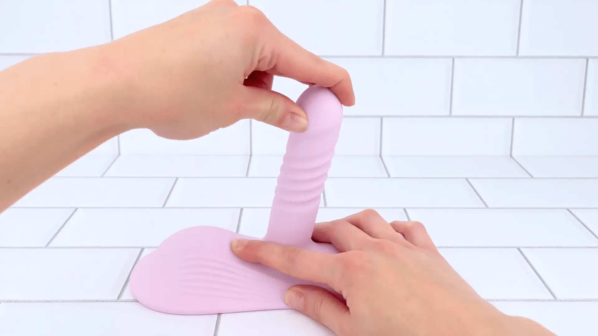 Thrusting Hands-free Vibrator - Incredible Dual Stimulation for Easy Blended 'O's!