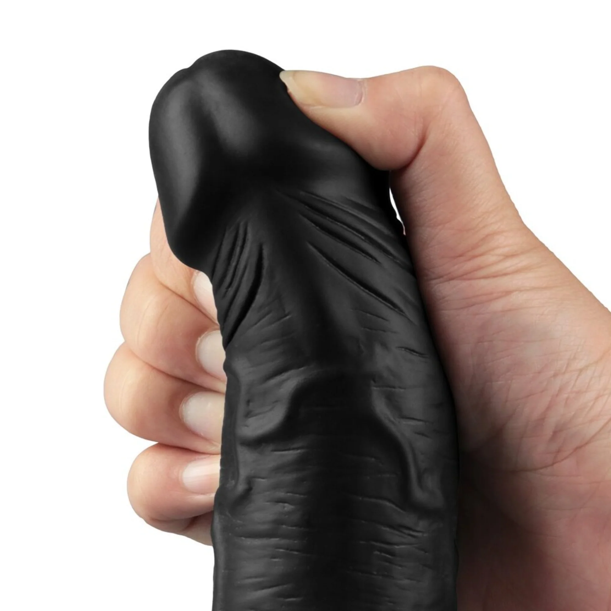 9.5" Realistic Waterproof Dildo Vibe - Feel This Girthy Shaft Fill You With Intense Vibrations!