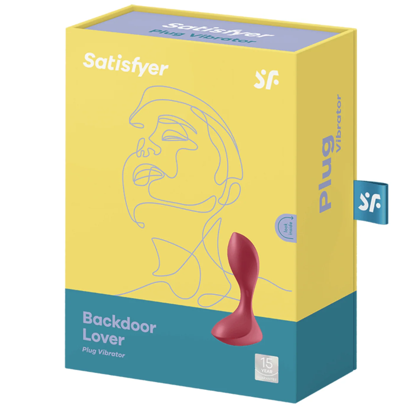 Satisfyer Backdoor Lover Vibrating Butt Plug for Anal Pleasure