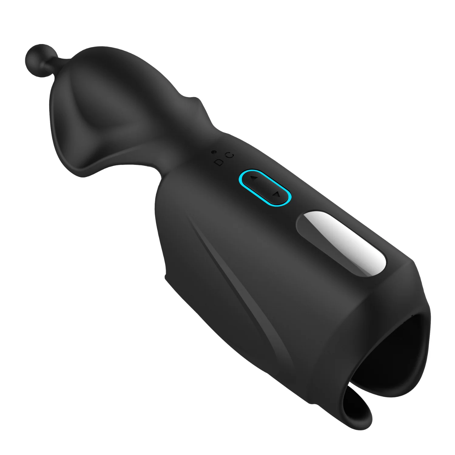 Heated Vibrating Penis Tip F-Spot Massager for Solo and Couples Play