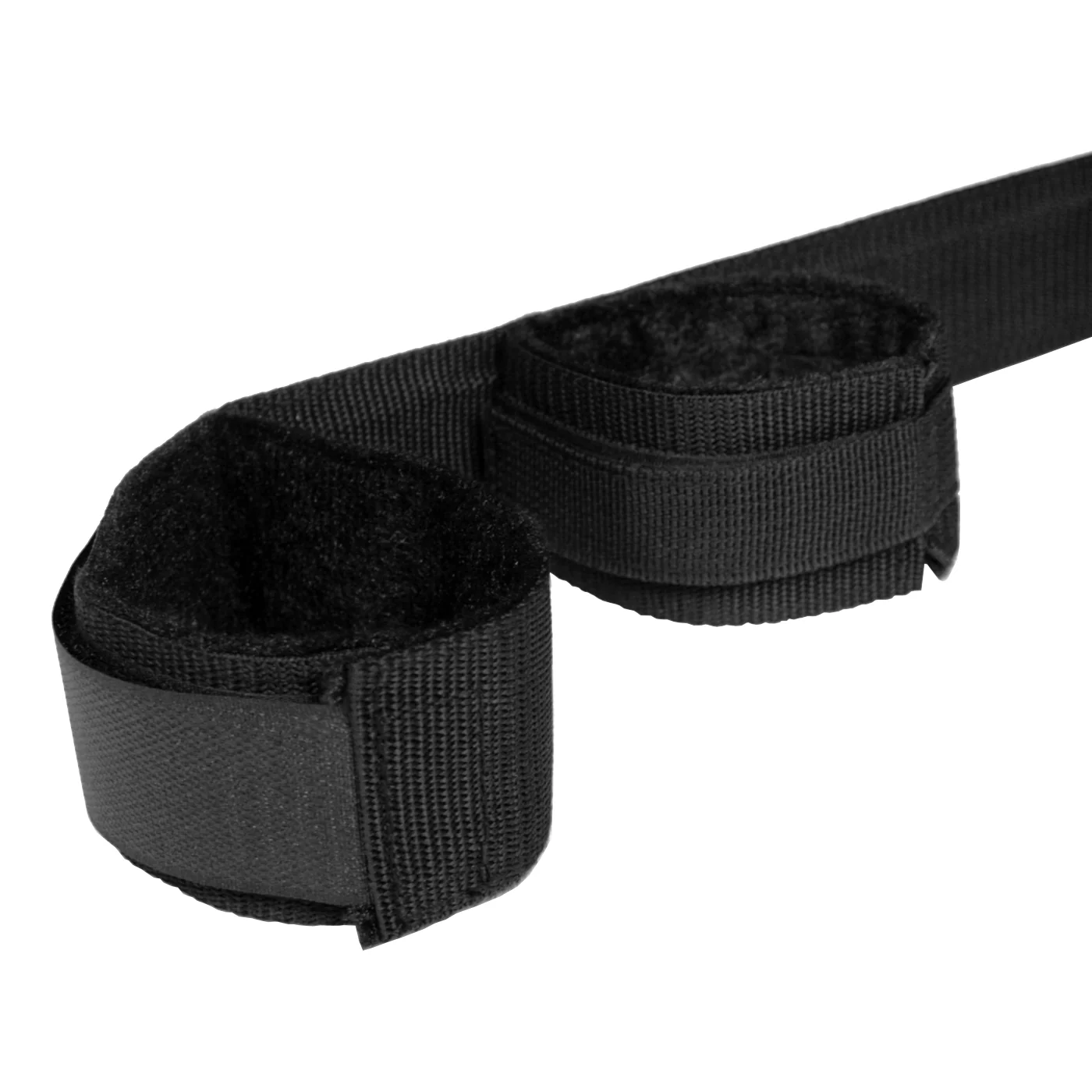 Bondage Position Spreader Bar With Faux Fur Cuffs