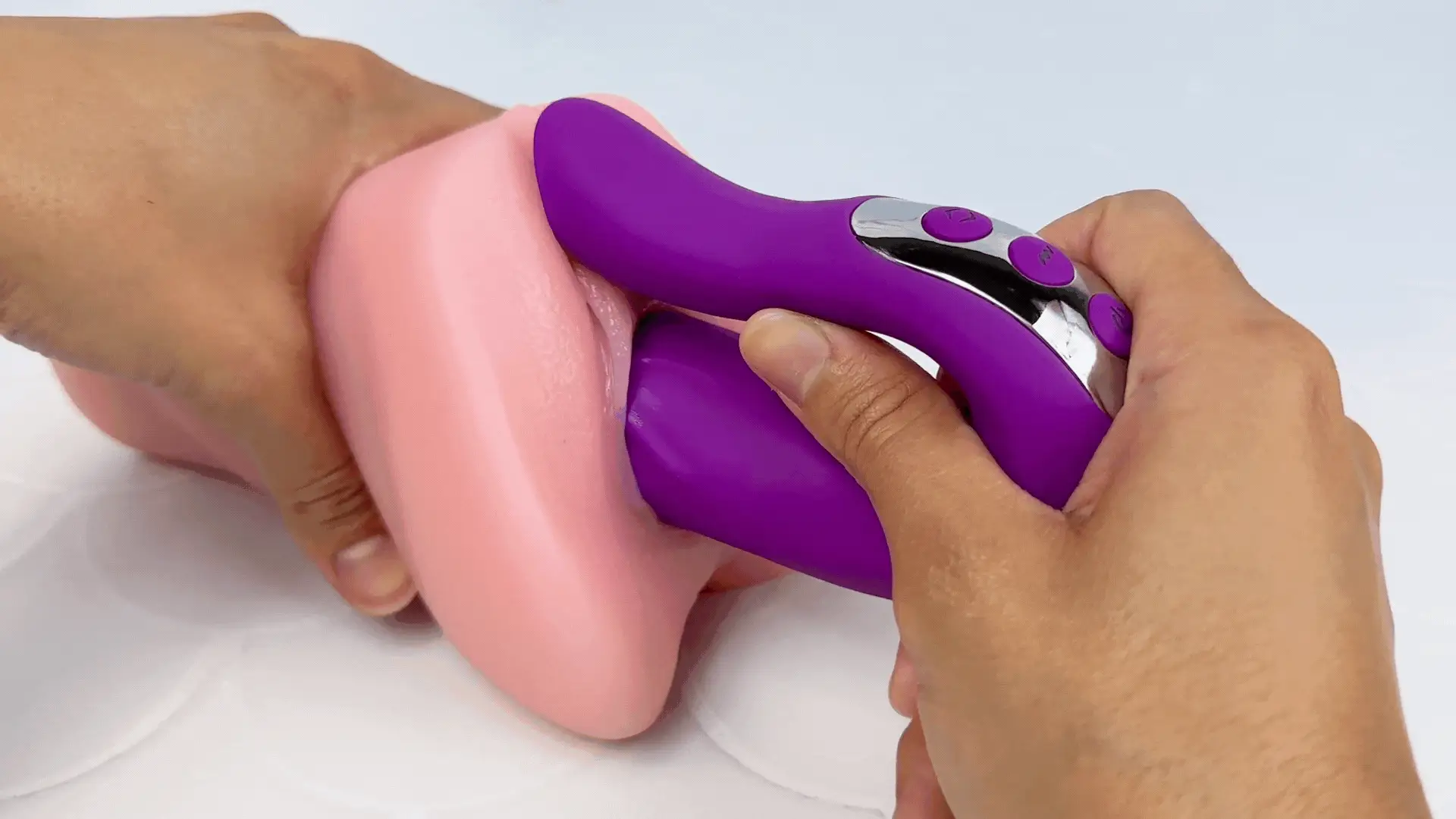 Temptation Fluttering Tongues Rotating Duo Vibrator