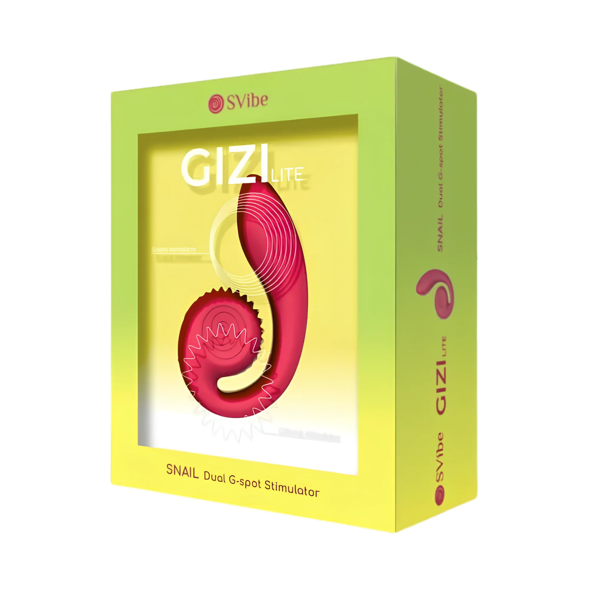 SVibe Snail GIZI Lite Clit and G-Spot Dual Vibrator with Rolling Head