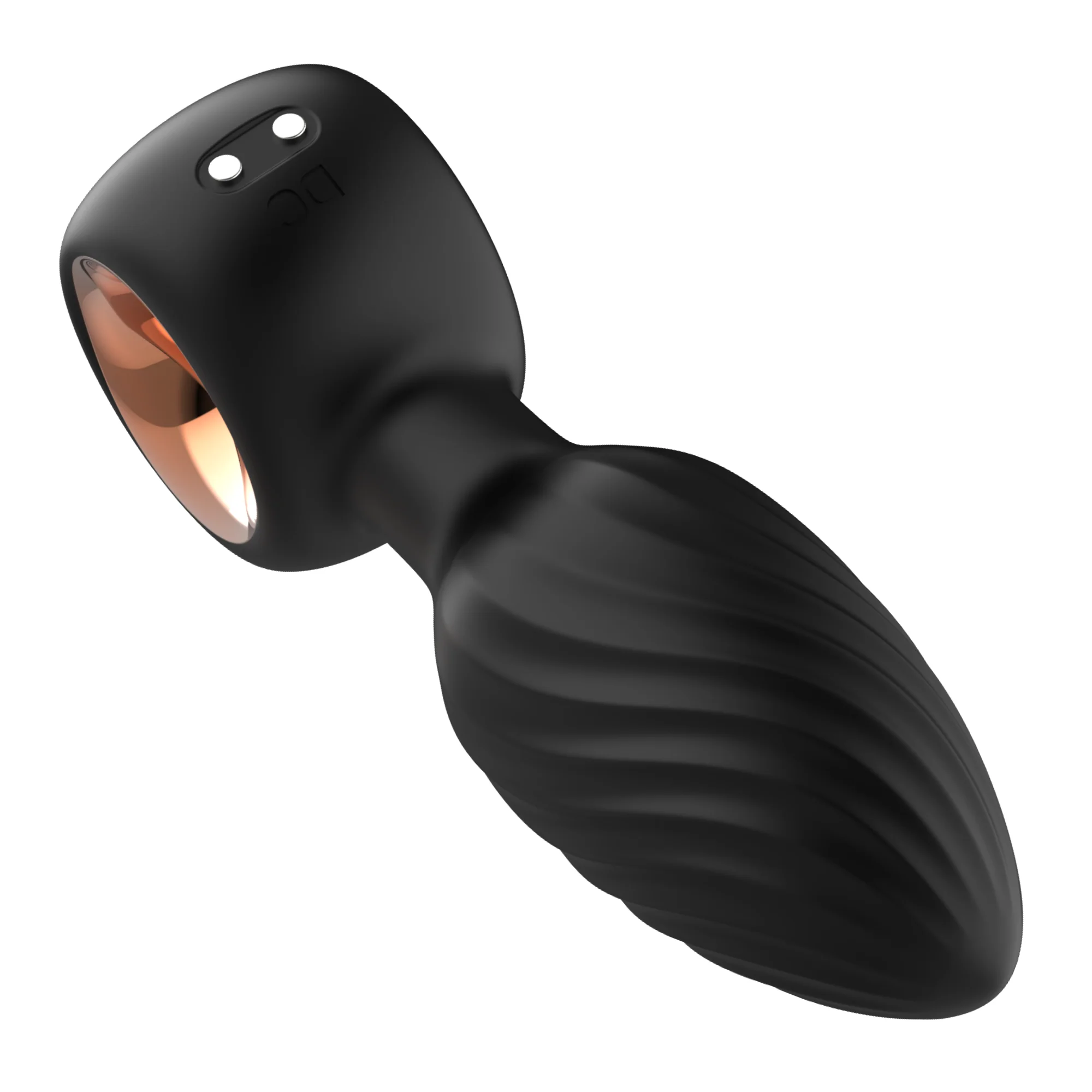Gyrating Anal Plug With Remote Control and 9 Vibration Modes