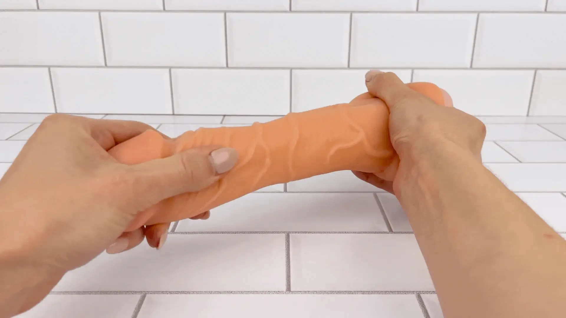 Ultra Veiny Penis Male Masturbator with Tight Textured Anal Tunnel