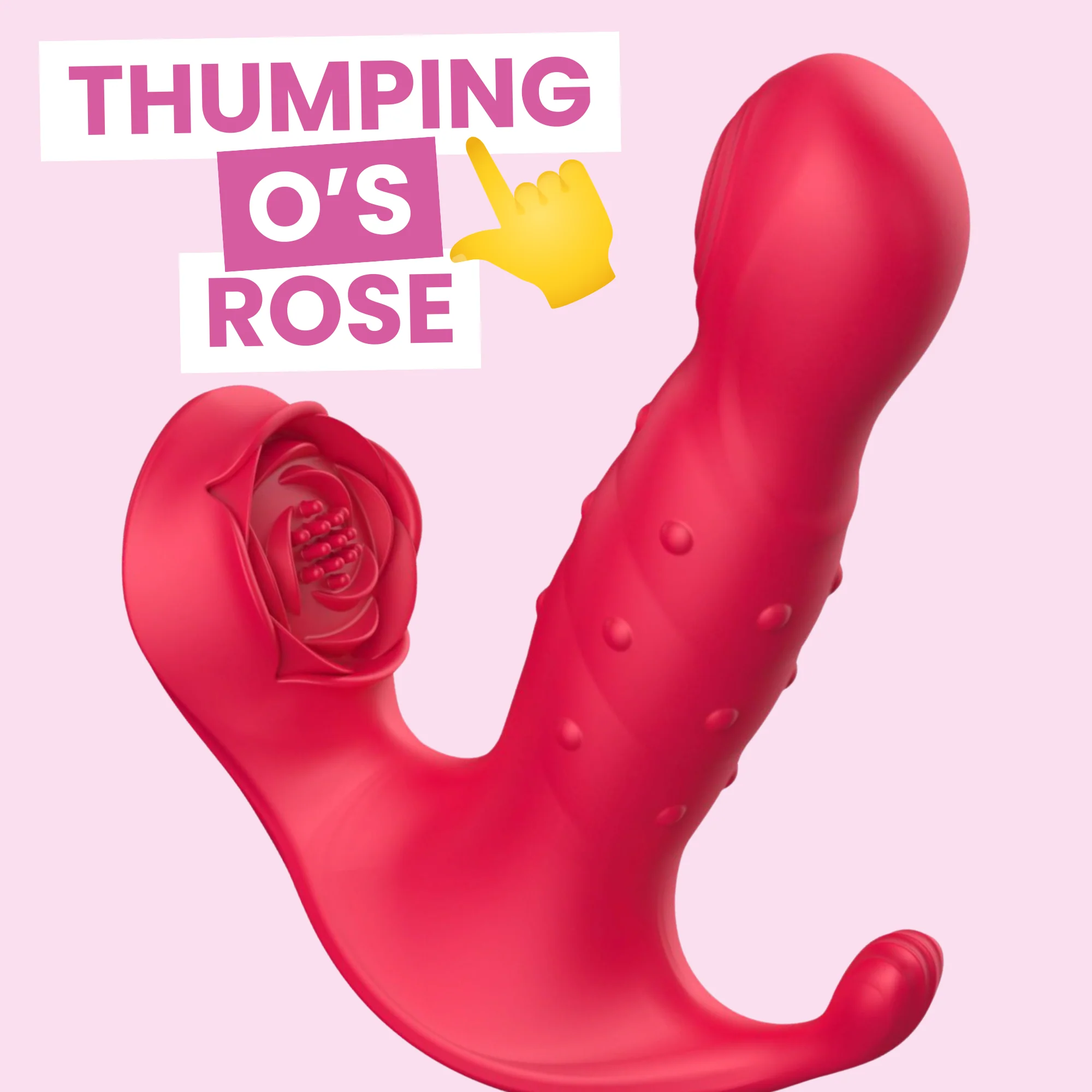 Temptation Trio - Clit Tickling, G-Spot Fingering, & Taint Teasing Vibe