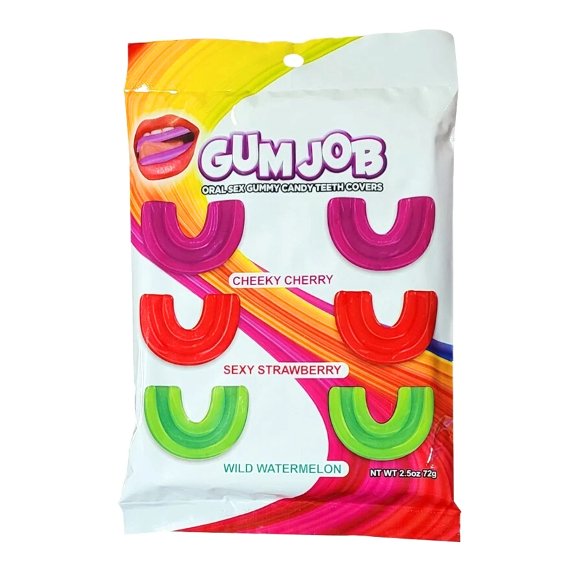 Gum Job Oral Sex Gummy Candy Teeth Covers, 6 Pack