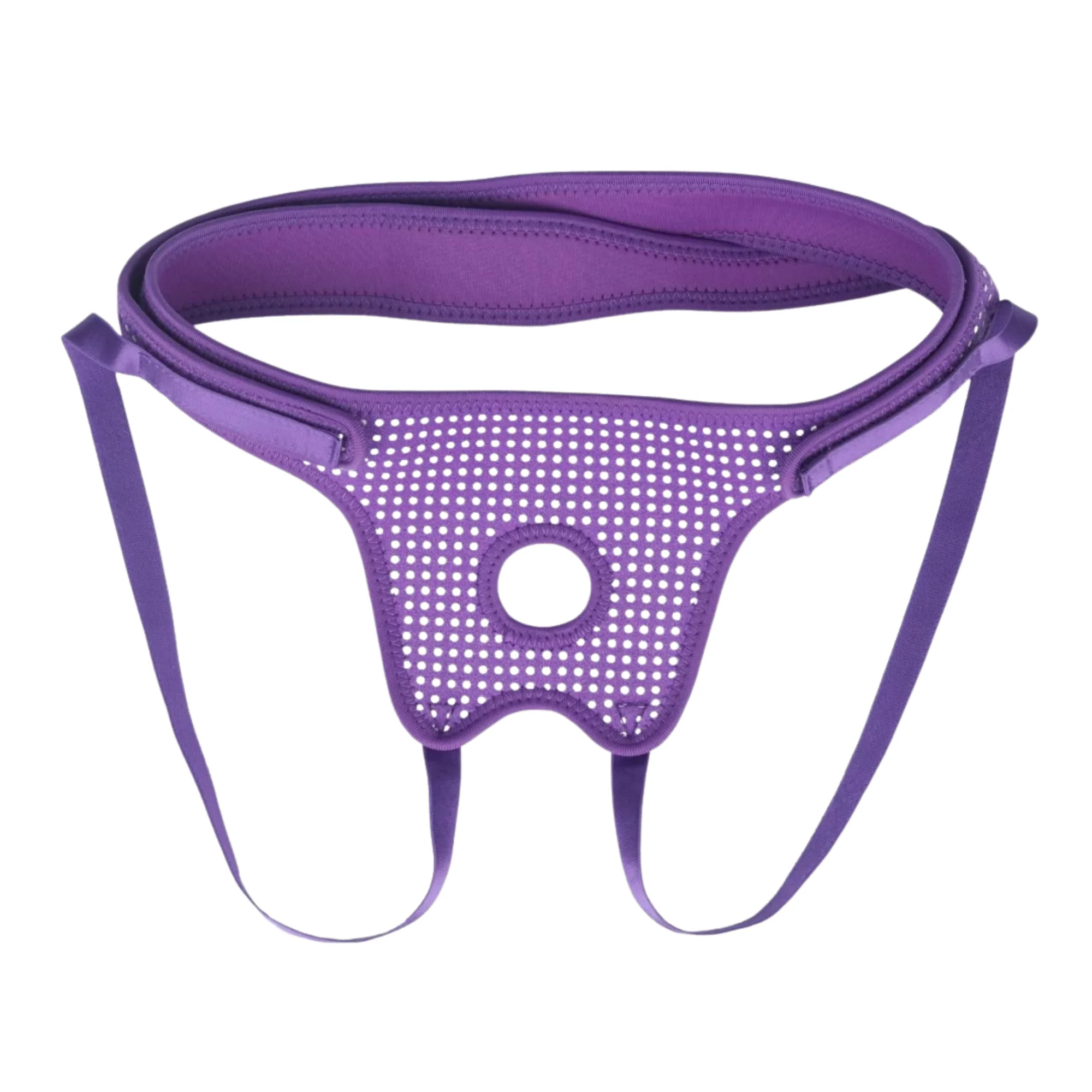 INGEN Easy Strap-On Harness in Polka Dot, Adjustable 24 to 56 Inch