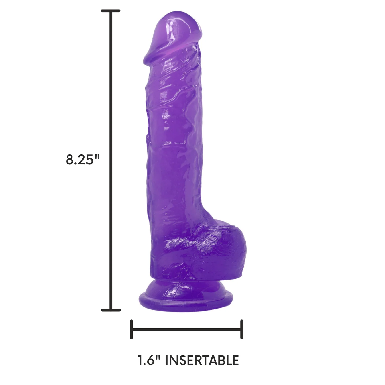 超长粗超血管纹理果冻吸盘假阳具