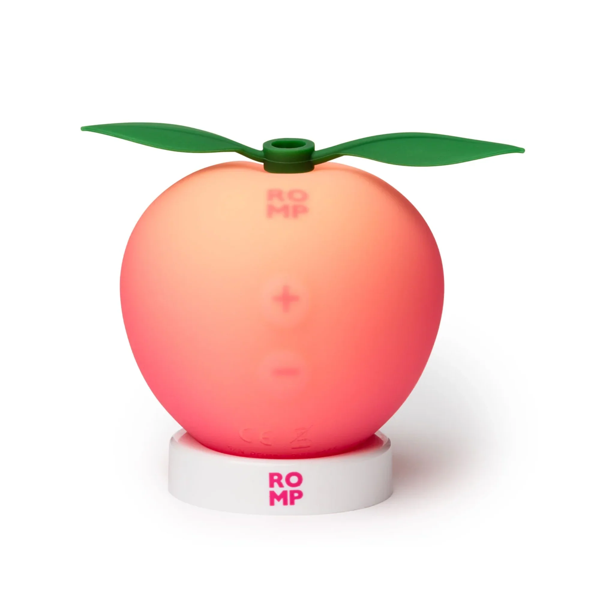 Romp Pink Peach Air Pulse Clit Stimulator with 14 Levels