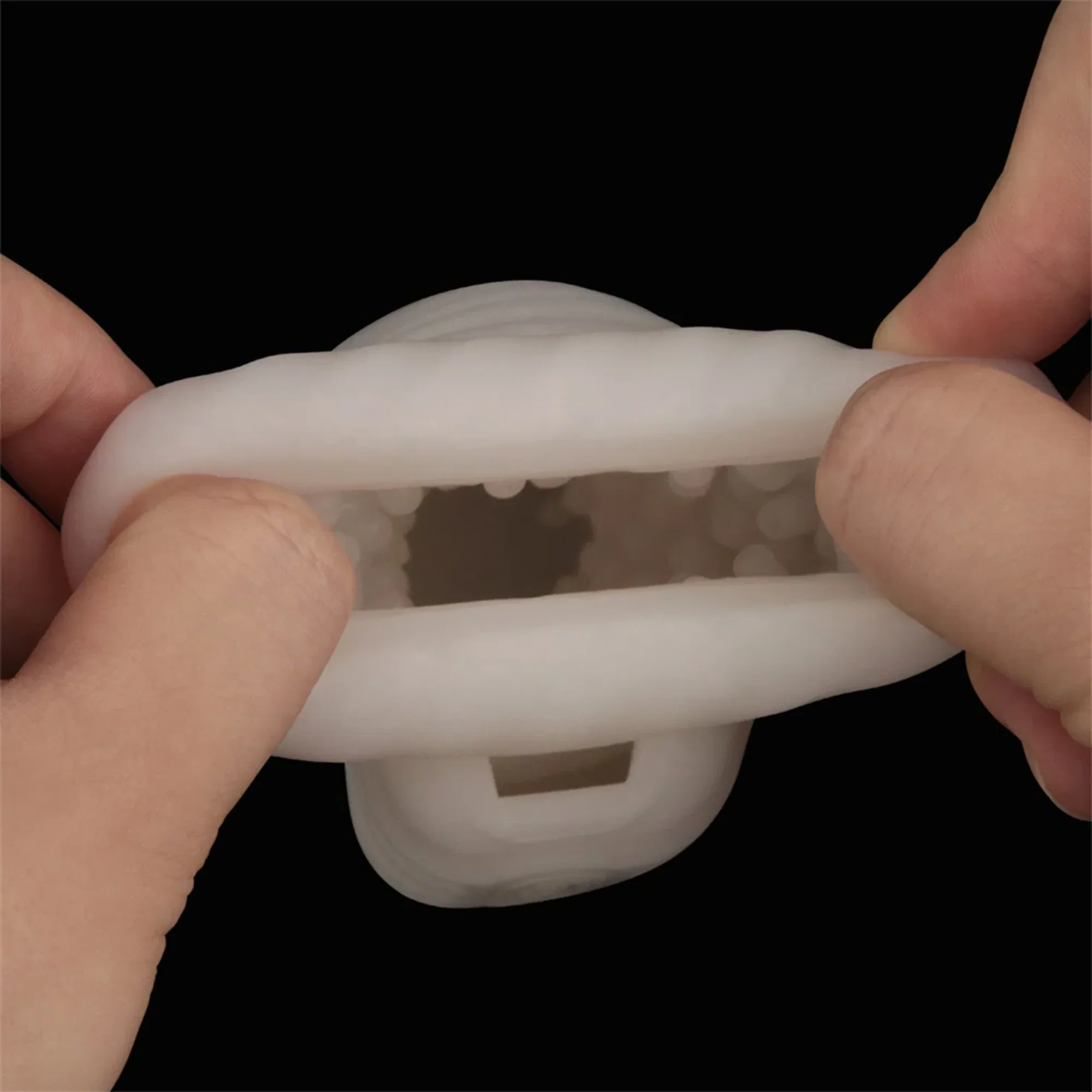 Knight's Ring Vibrating Sleeve- Use for Girth Enhancement or as a Masturbator!