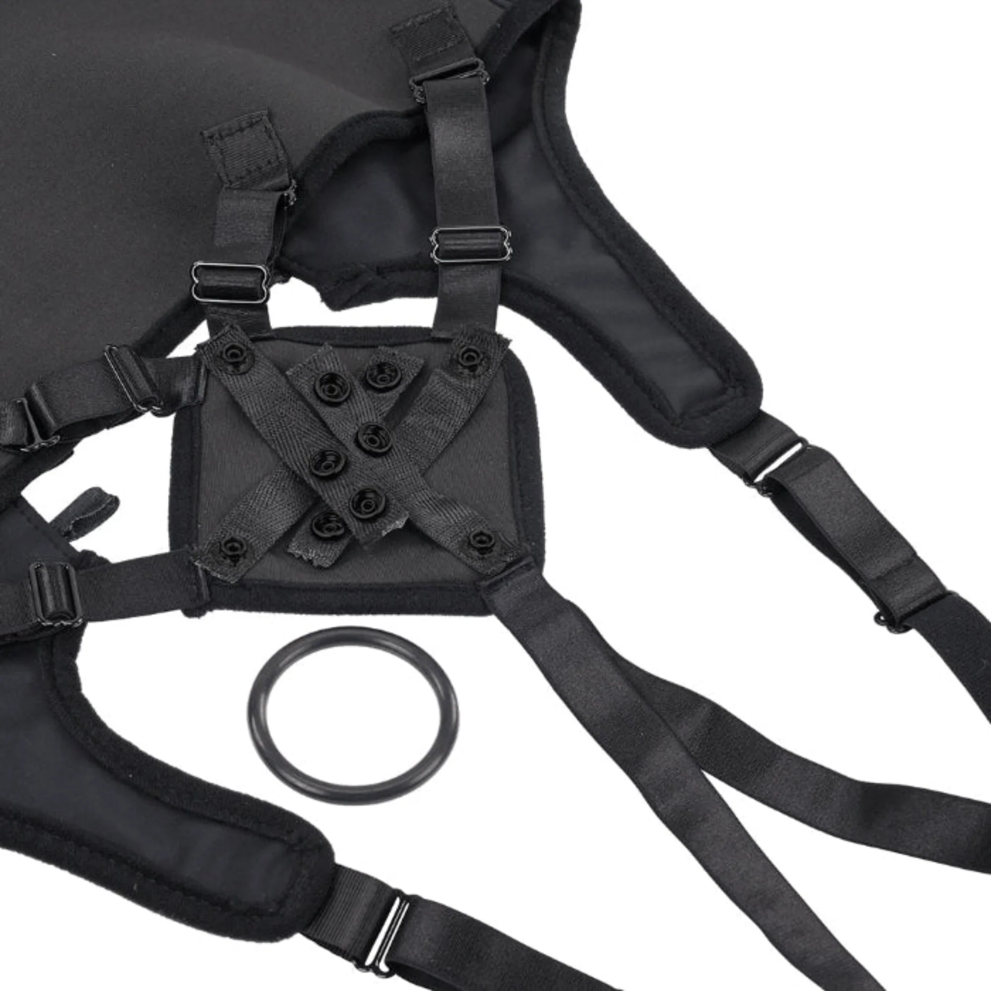 Sportsheets High Waisted Corset Strap-On Harness for Pegging and Role Play