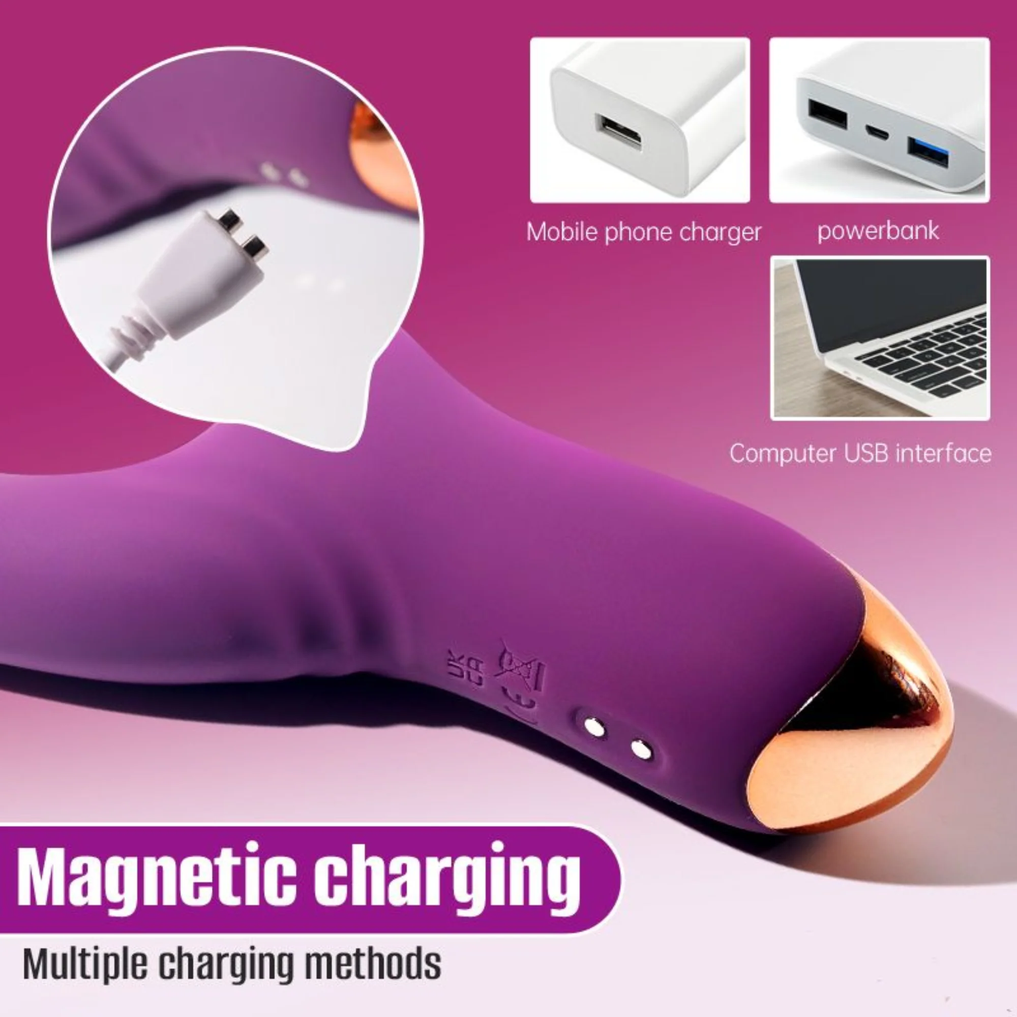 G-Spot Rabbit Vibrator with Suction