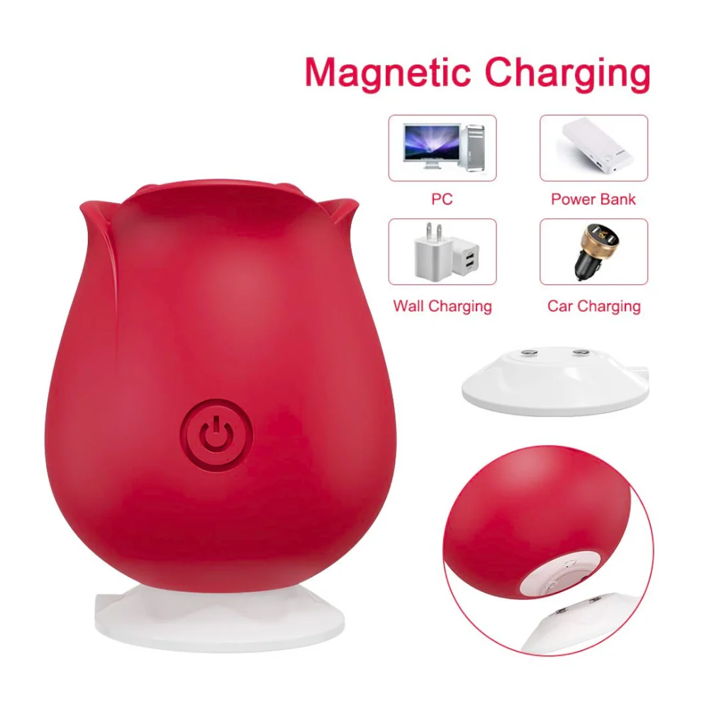 Euphoria Rose Air Pulse Clit Stimulator Sex Toy
