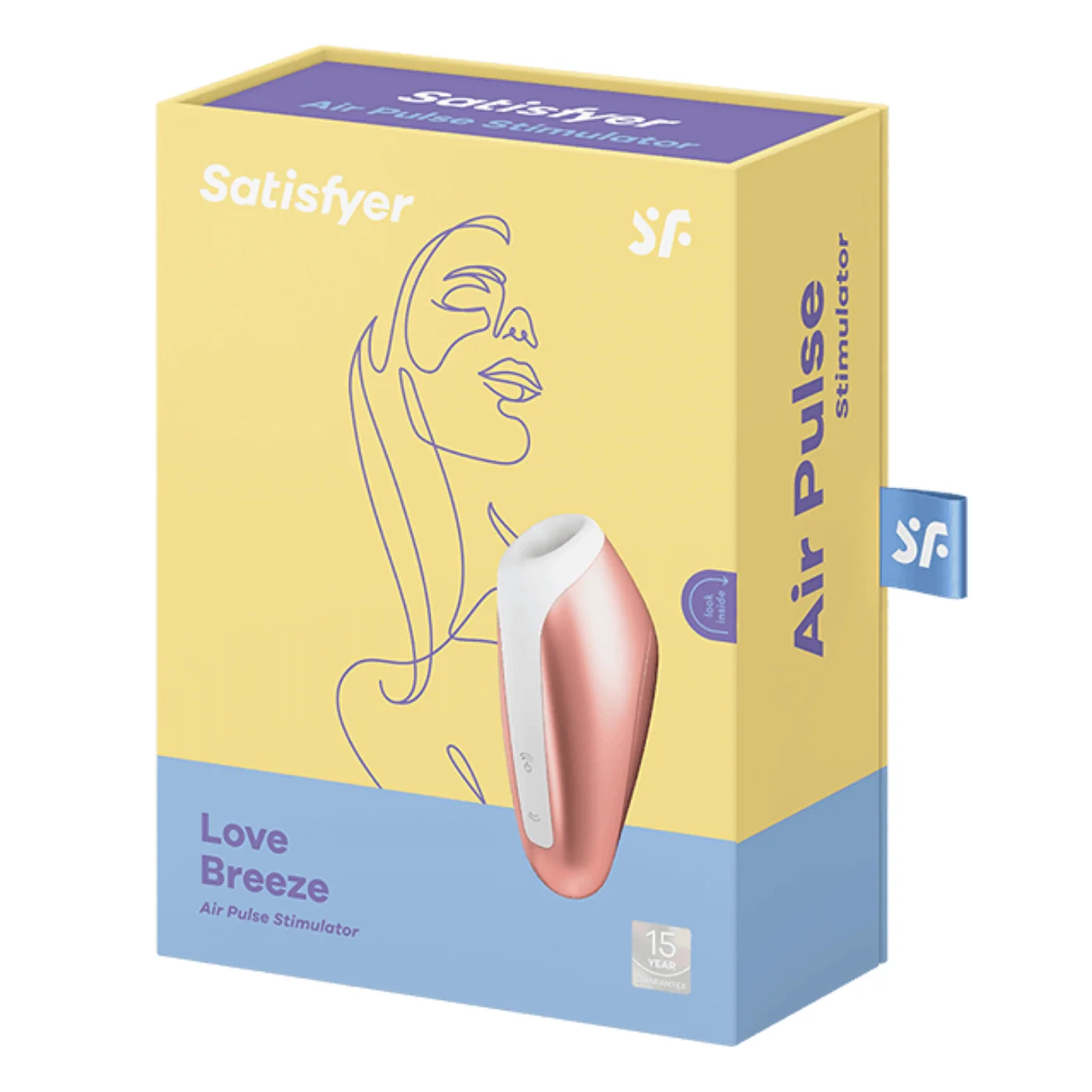 Satisfyer Love Breeze 阴蒂刺激器 气流脉冲压力波