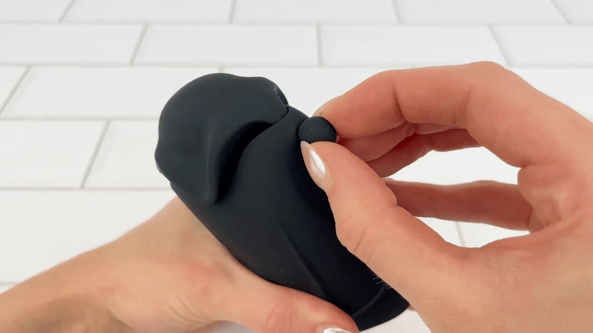 Heated Vibrating Penis Tip F-Spot Massager for Solo and Couples Play