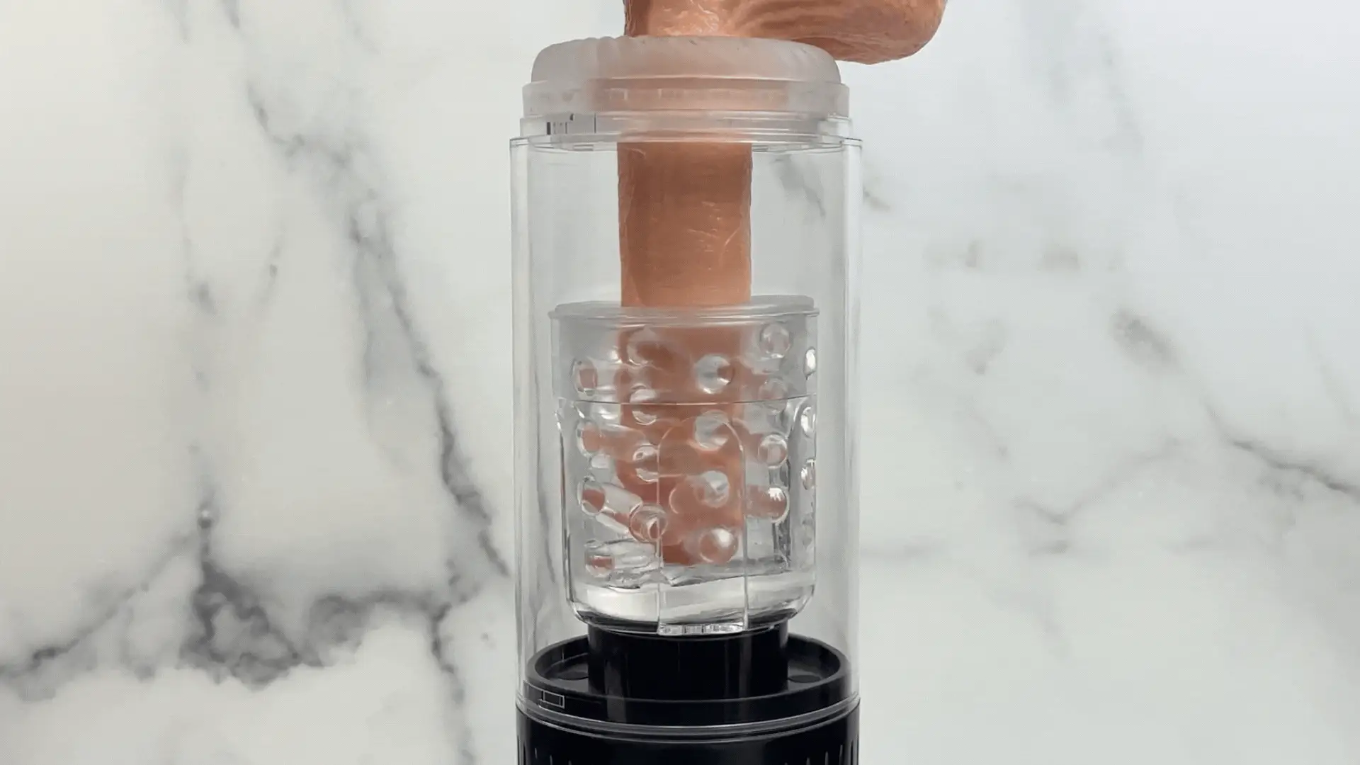 Spinning Suction Stroker - Thrusting & Rotating Male Masturbator