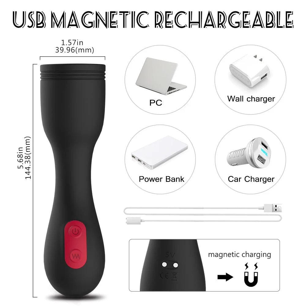 Phoenix Penis Tip Massager with 9 Vibration Patterns