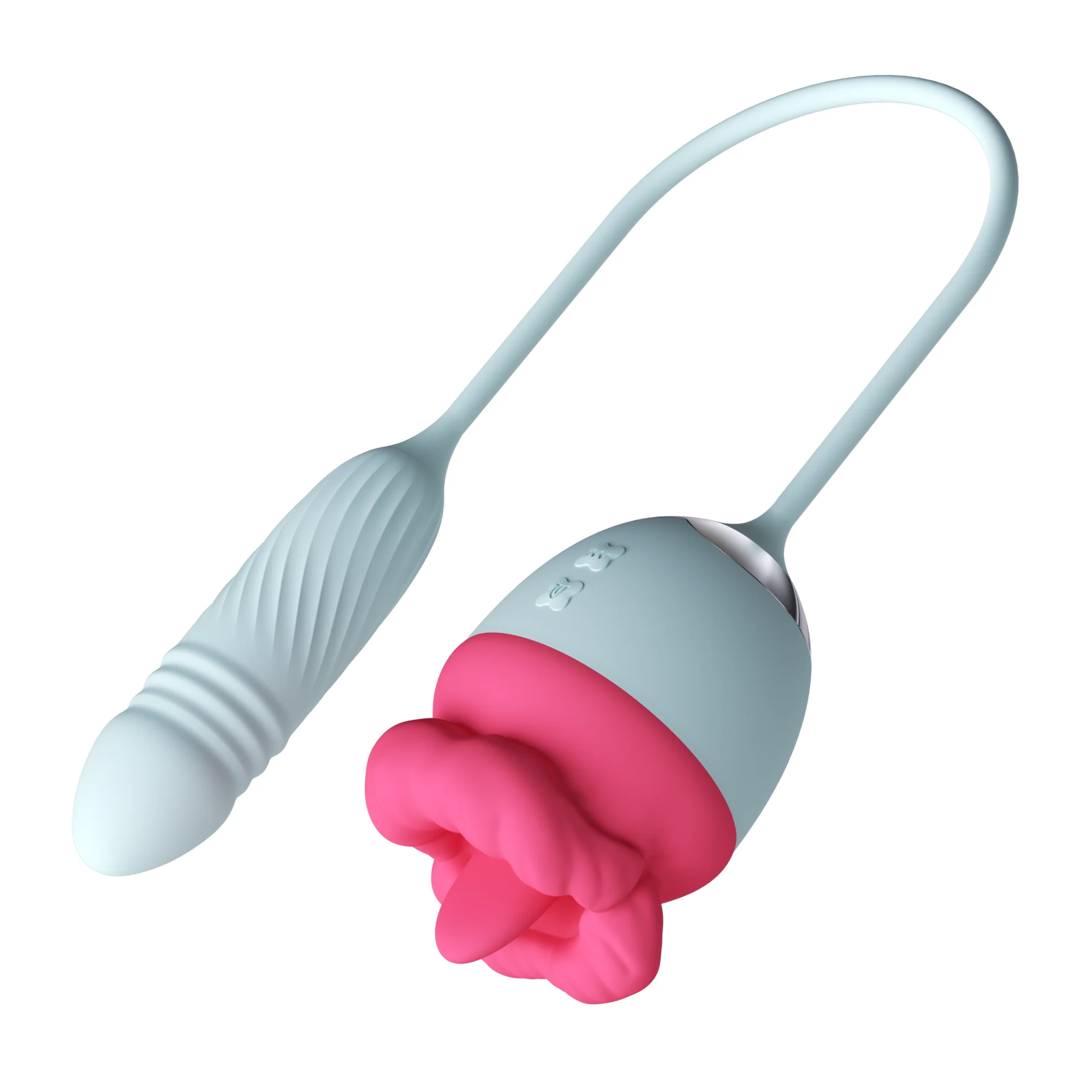 Pretty Pink Lips Flickering Tongue Toy with Thruster