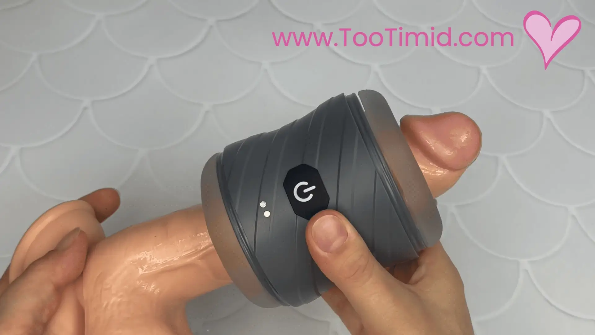 Rechargeable Cock Sucking Masturbation Cup with 7 Vibration Settings