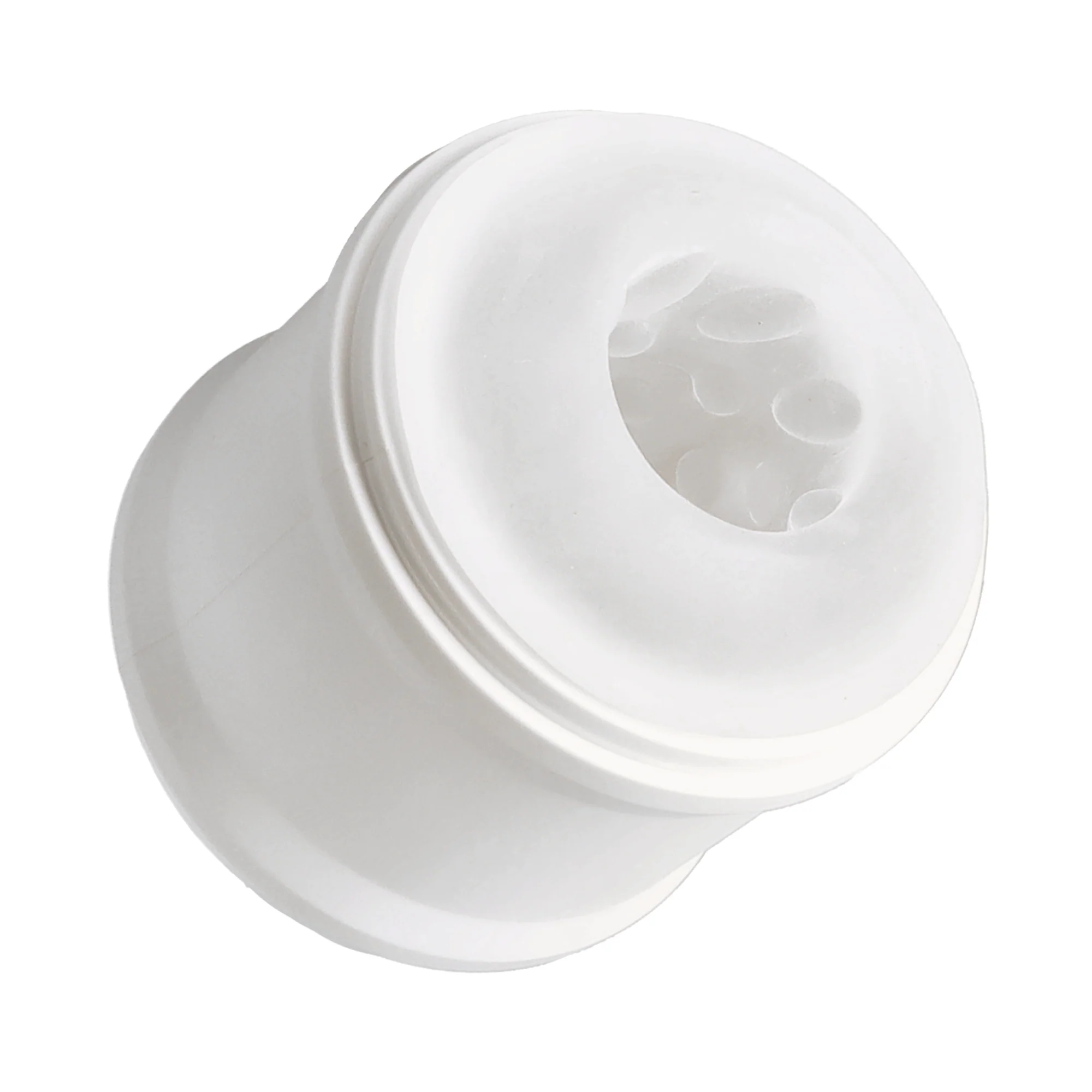 Open-Ended Vibrating Male Masturbator with Nubby Jelly Sleeve