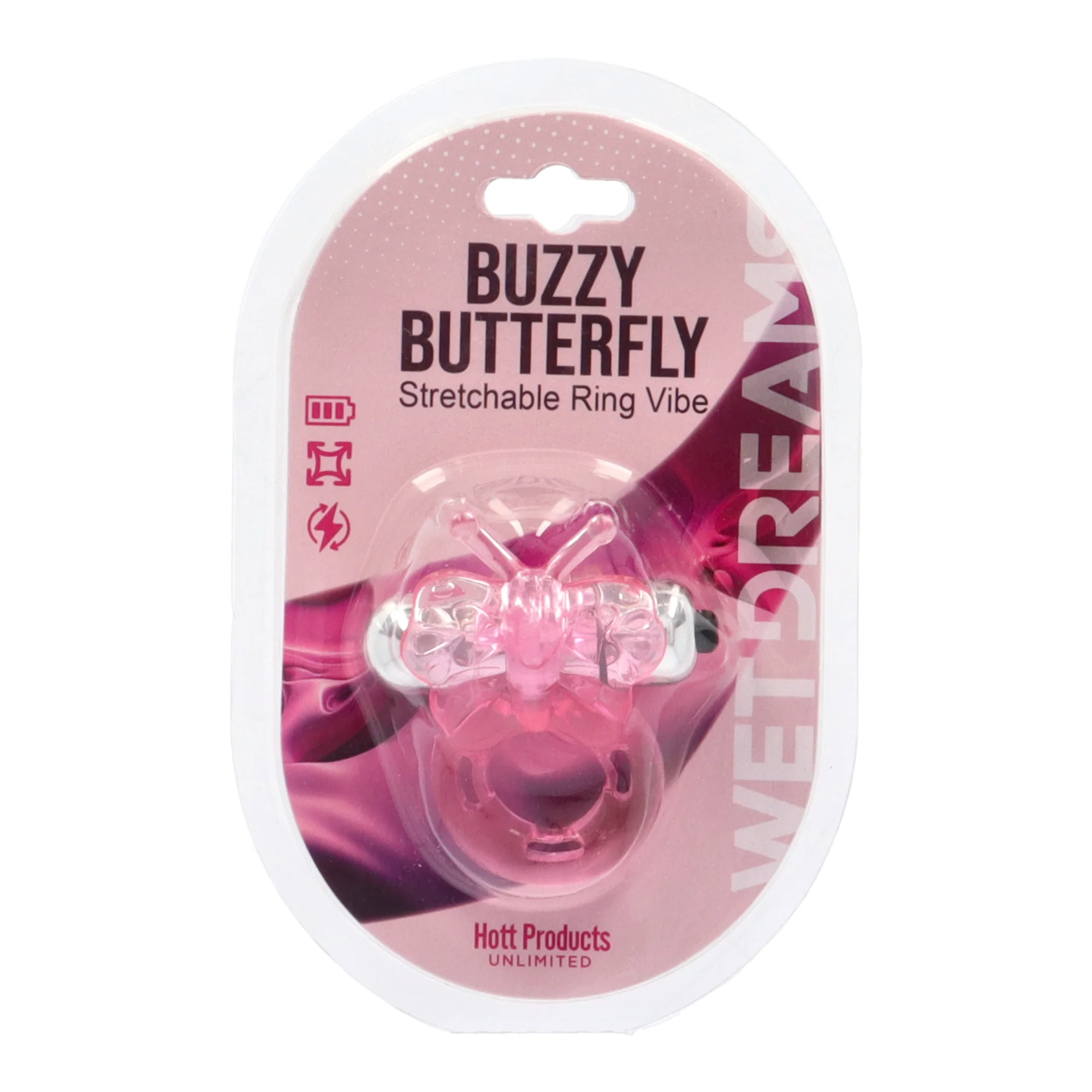 Purrfect Pets Buzzy蝴蝶振动阴茎环（含子弹振动器）