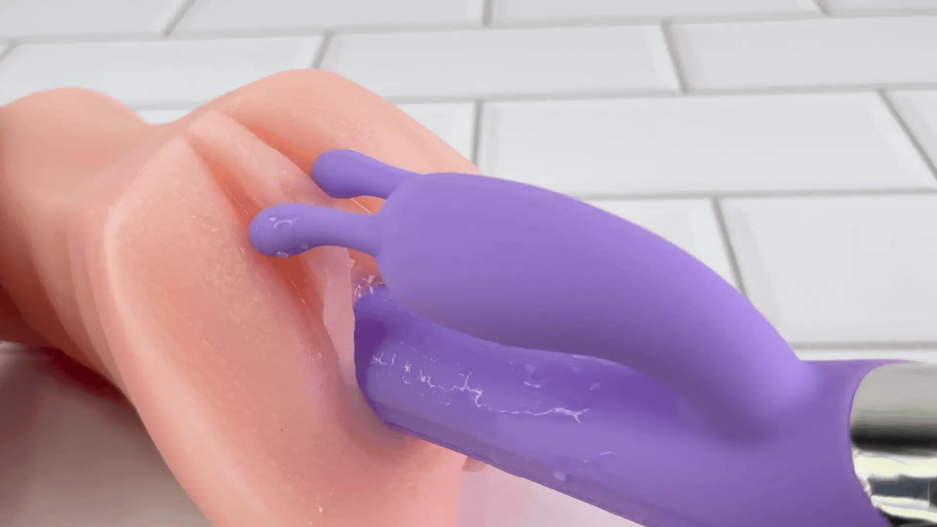 波纹高品质G点兔形按摩器