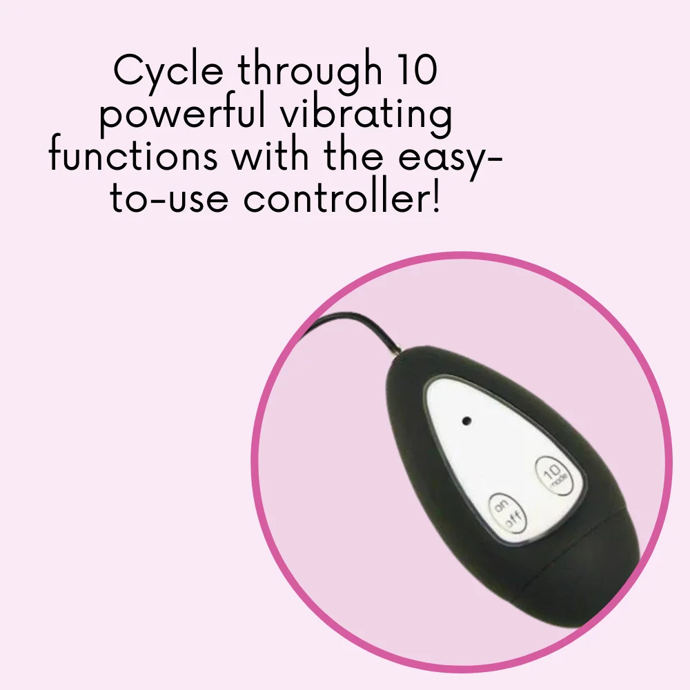 Stamina Trainer Penis Tip Massager with 10 Vibration Functions