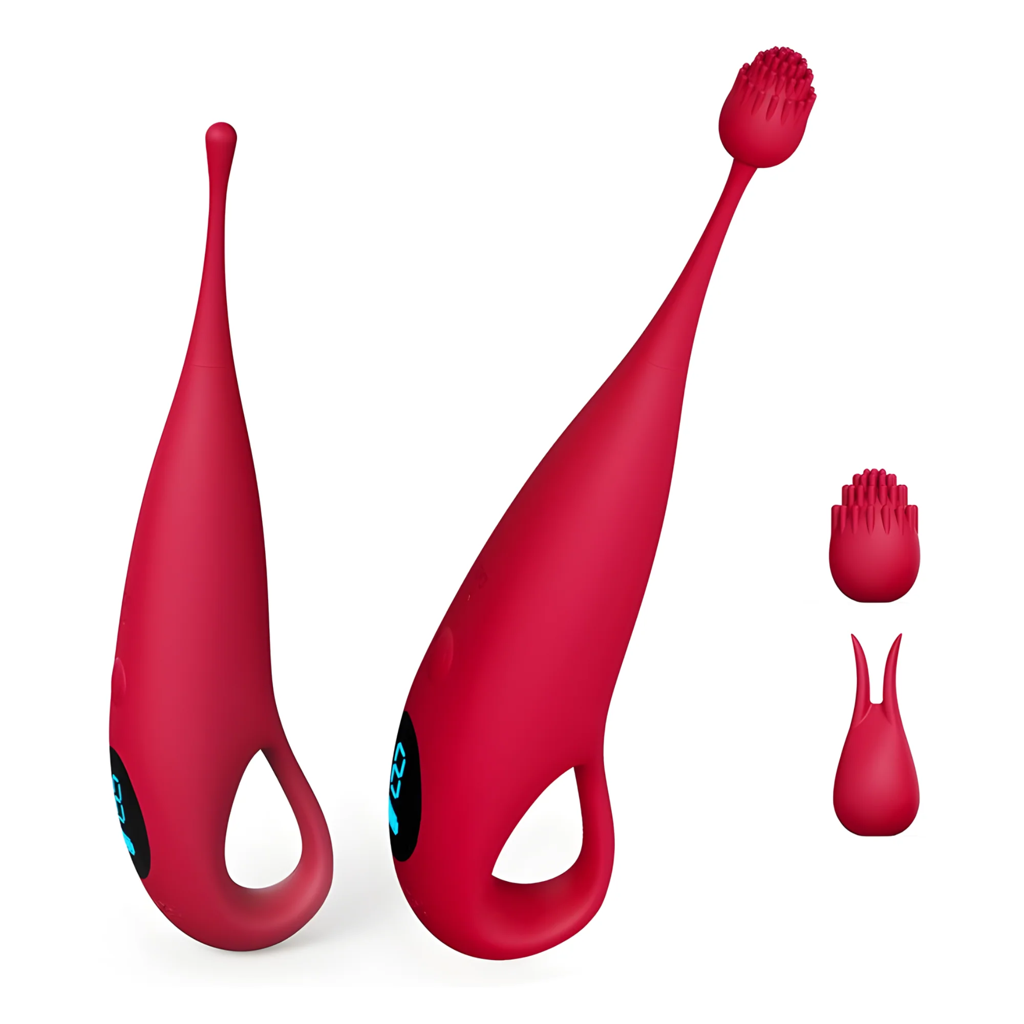 Pinpoint Clit Vibe with 9 Vibration Modes and Two Tip Attachments