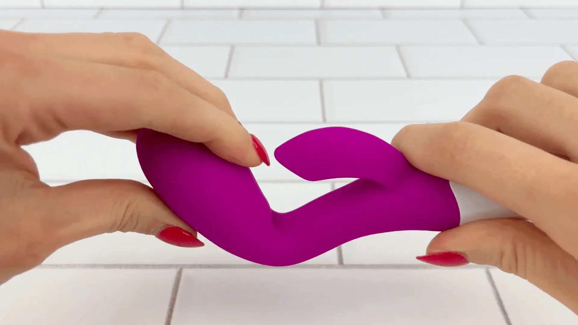 Dual Action Vibrator with Two Motors for Clit and G-Spot