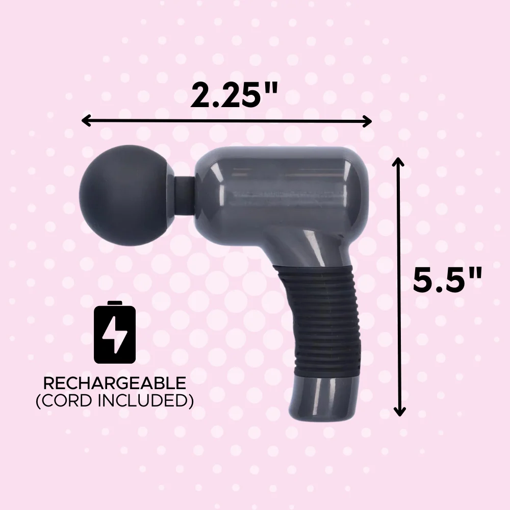 Pulse Rechargeable Handheld Body Muscle Massager for Tension Relief