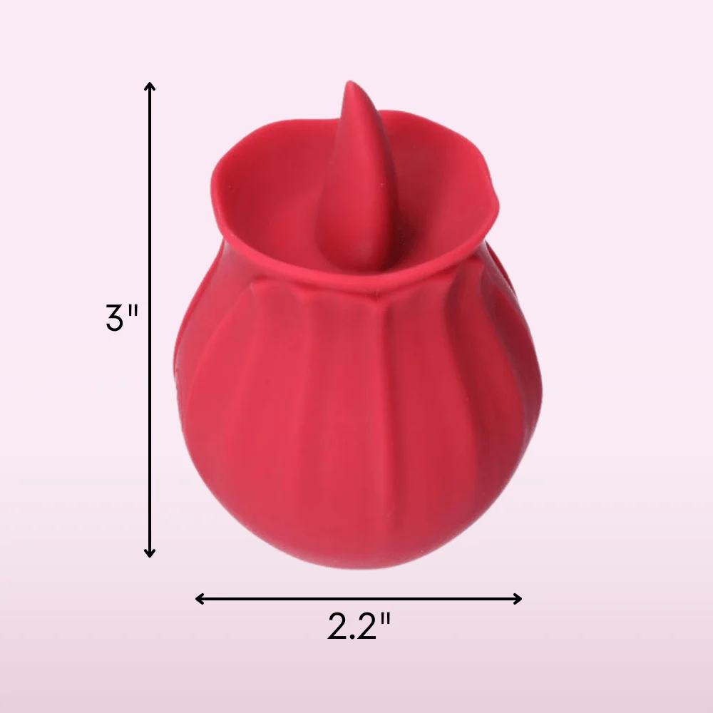 Bhava 充电式弹动舌玫瑰 | 阴蒂舔舐刺激器