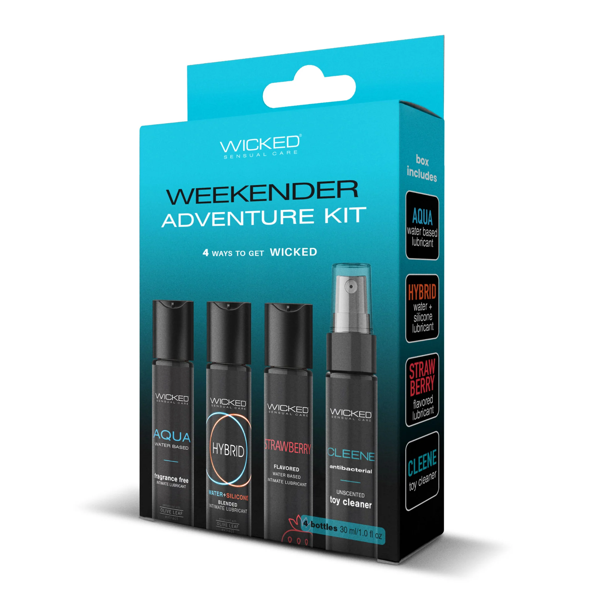 Wicked Sensual Care Weekend Adventure Kit 旅行润滑液试用装