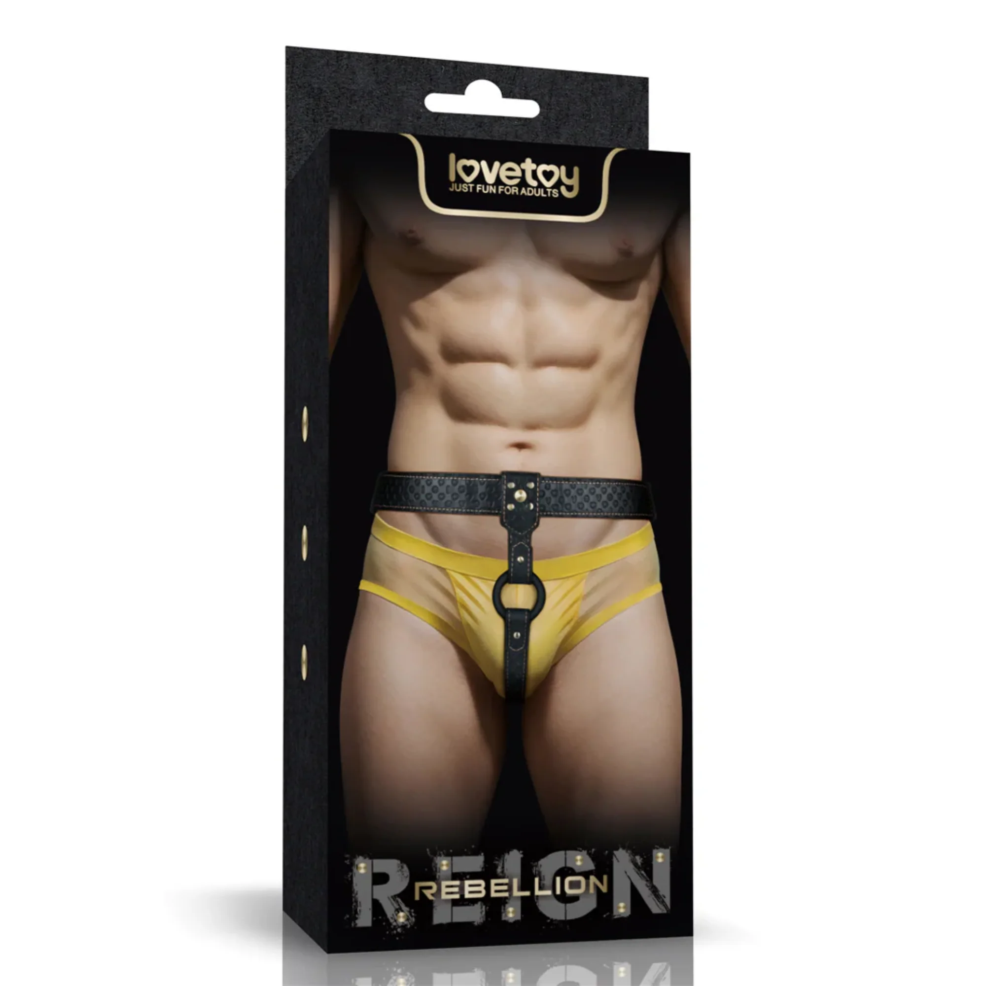 Rebellion Reign Strap-on Harness with Adjustable Velcro Waistband