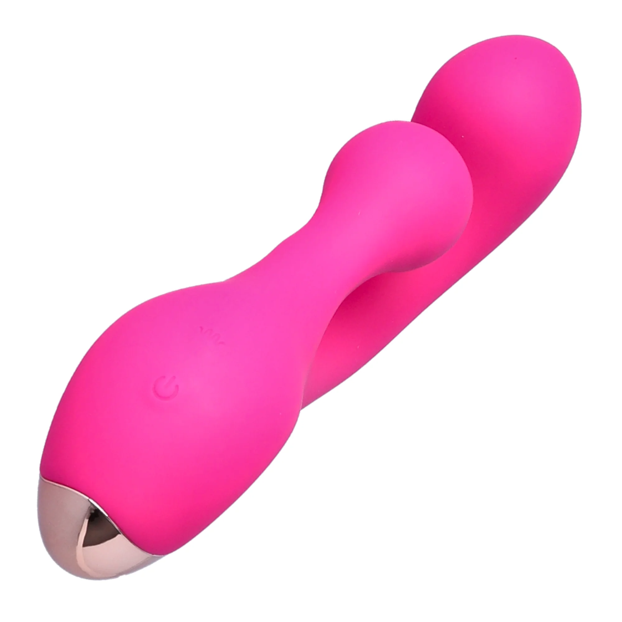 Dual Action Silicone Rotating Clit and G-Spot Vibrator
