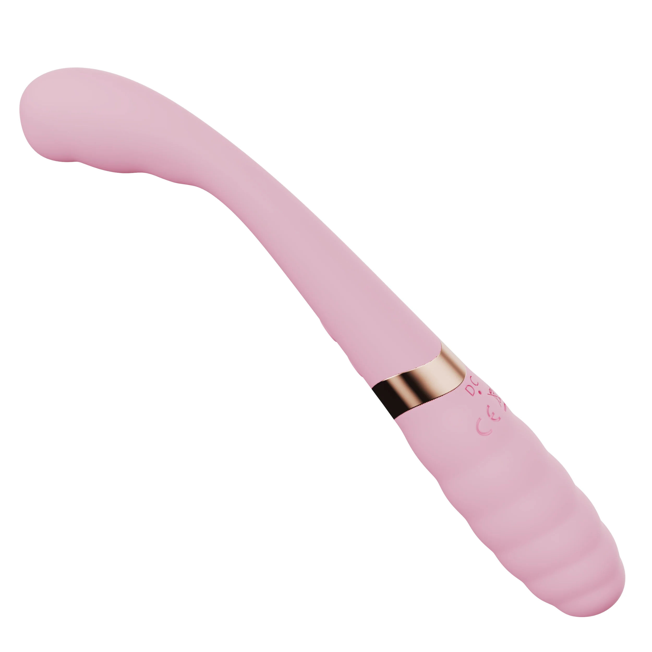 Flexible Silicone Dual-Ended G-Spot Vibrator - Strong Vibes on Each End!