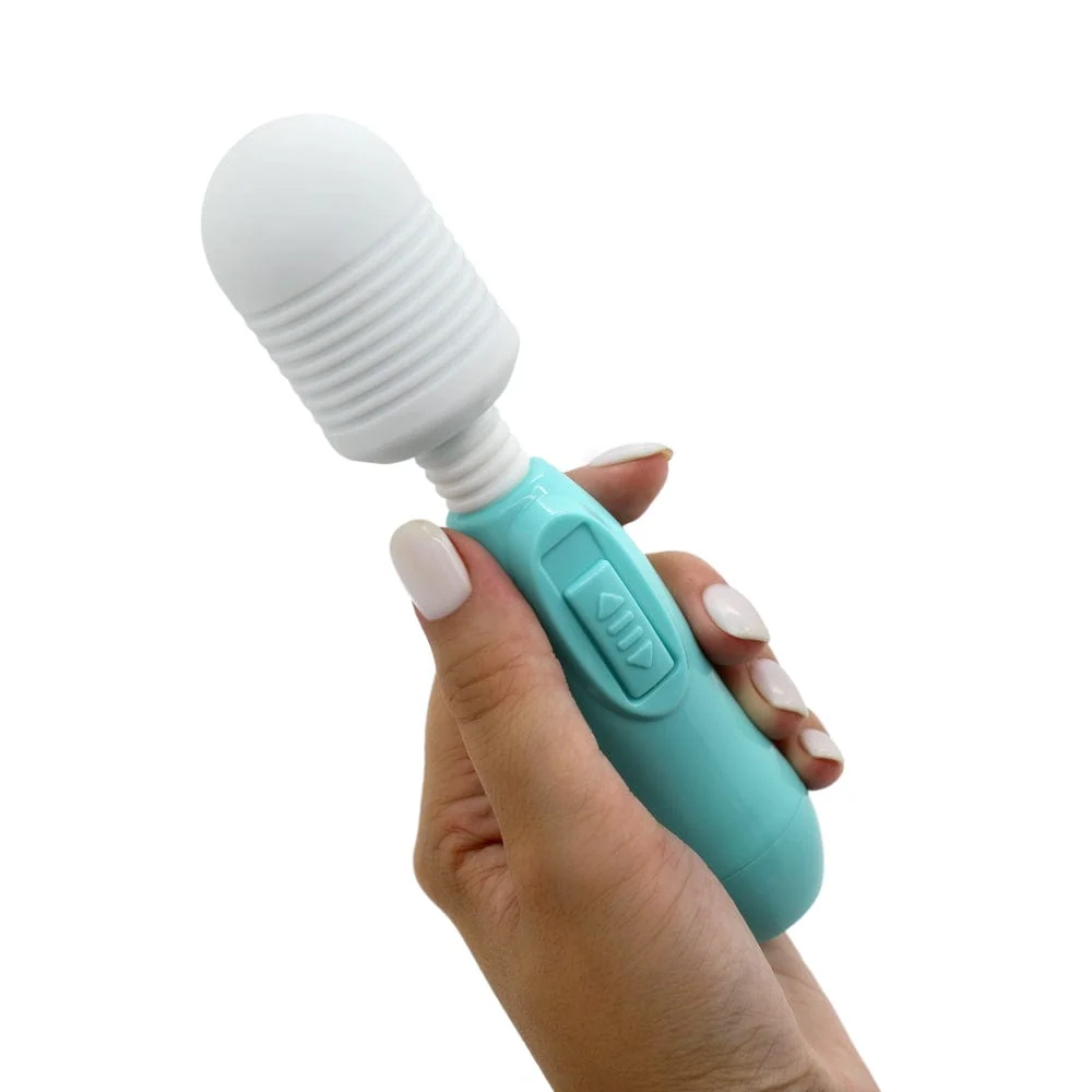 Powerful Mini Wand Massager by Pink B.O.B.