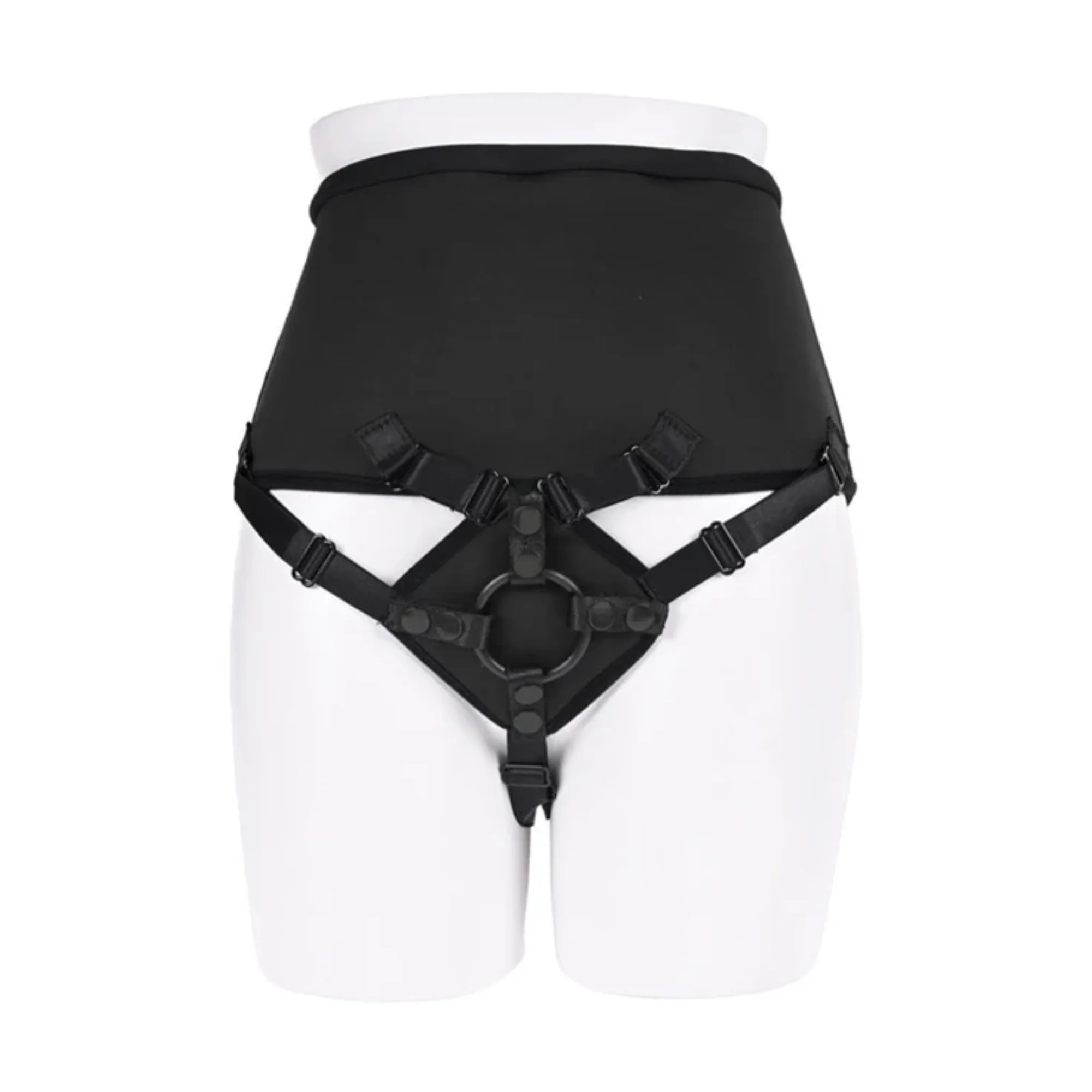 Sportsheets High Waisted Corset Strap-On Harness for Pegging and Role Play