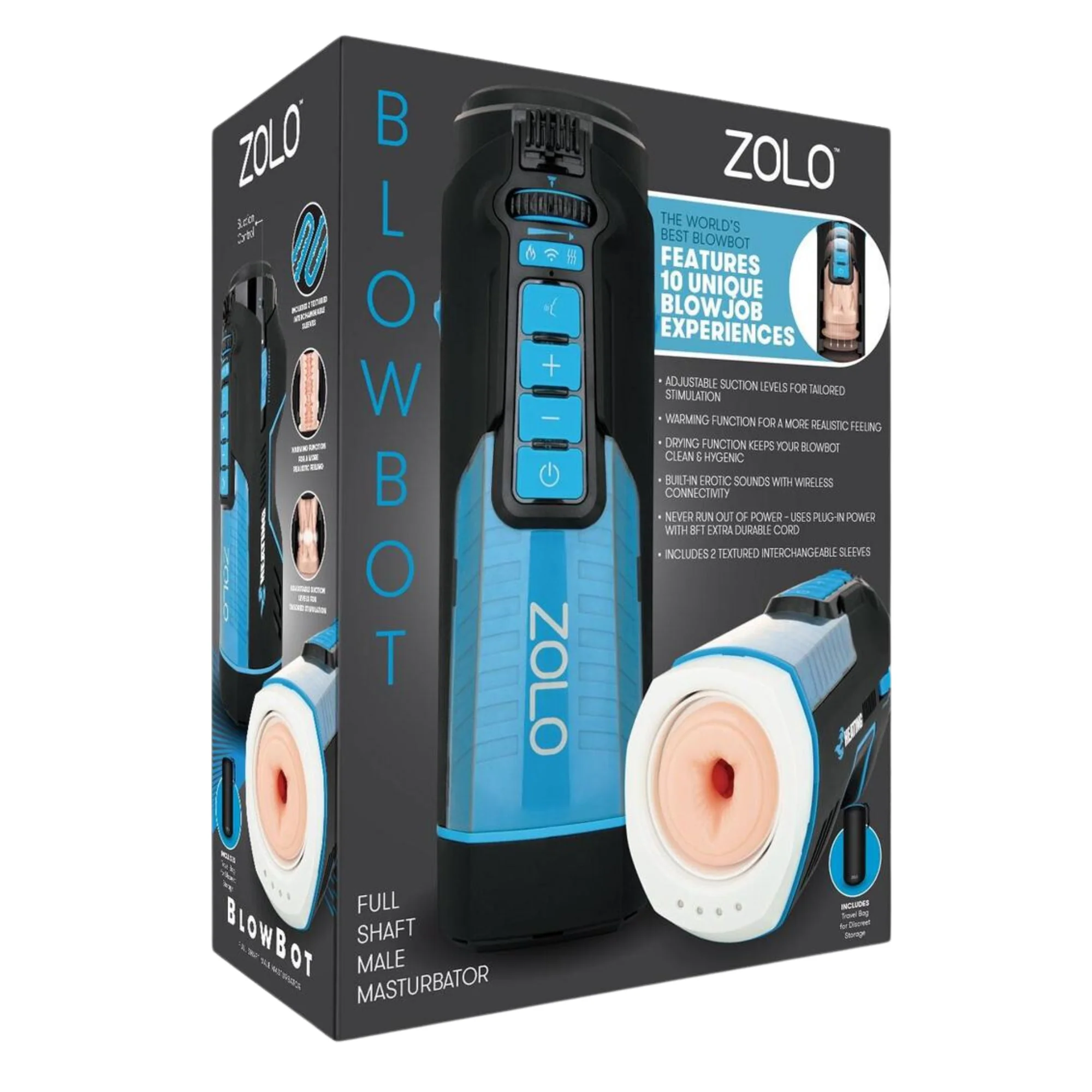 ZOLO Blowbot Full Shaft Male Blowjob Masturbator