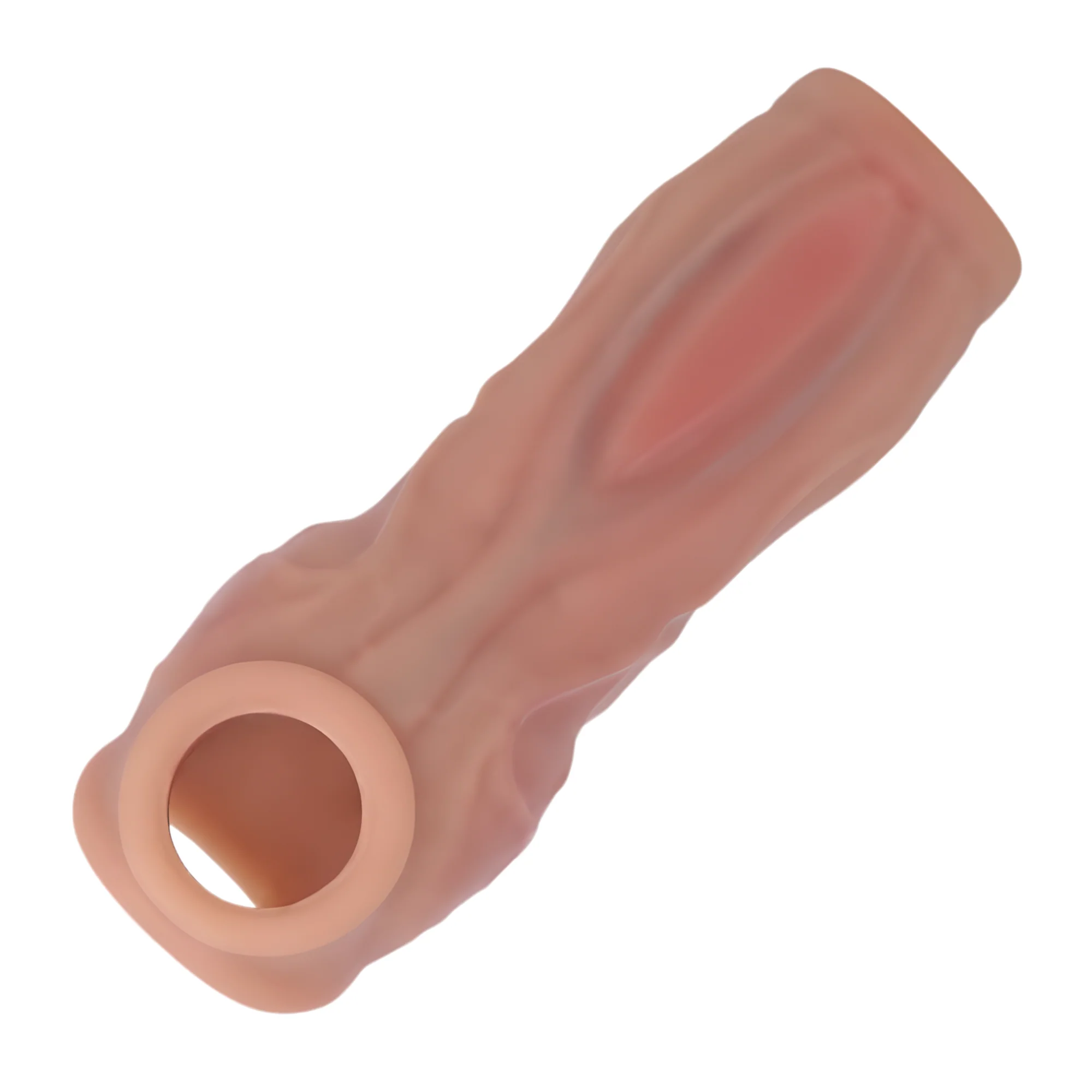Fantasy Knotted Penis Sleeve - Gives You 1" of Extra Girth at the Base!