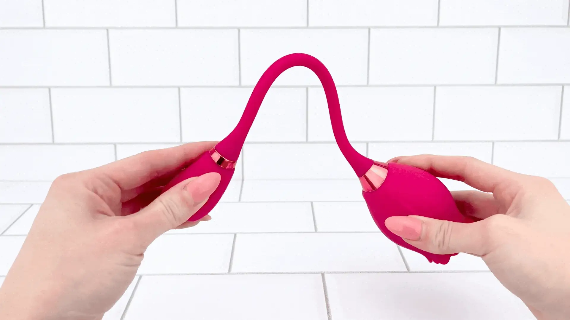 Dual-Action Fluttering Air Pulse Clit Stimulator for Solo and Partner Play