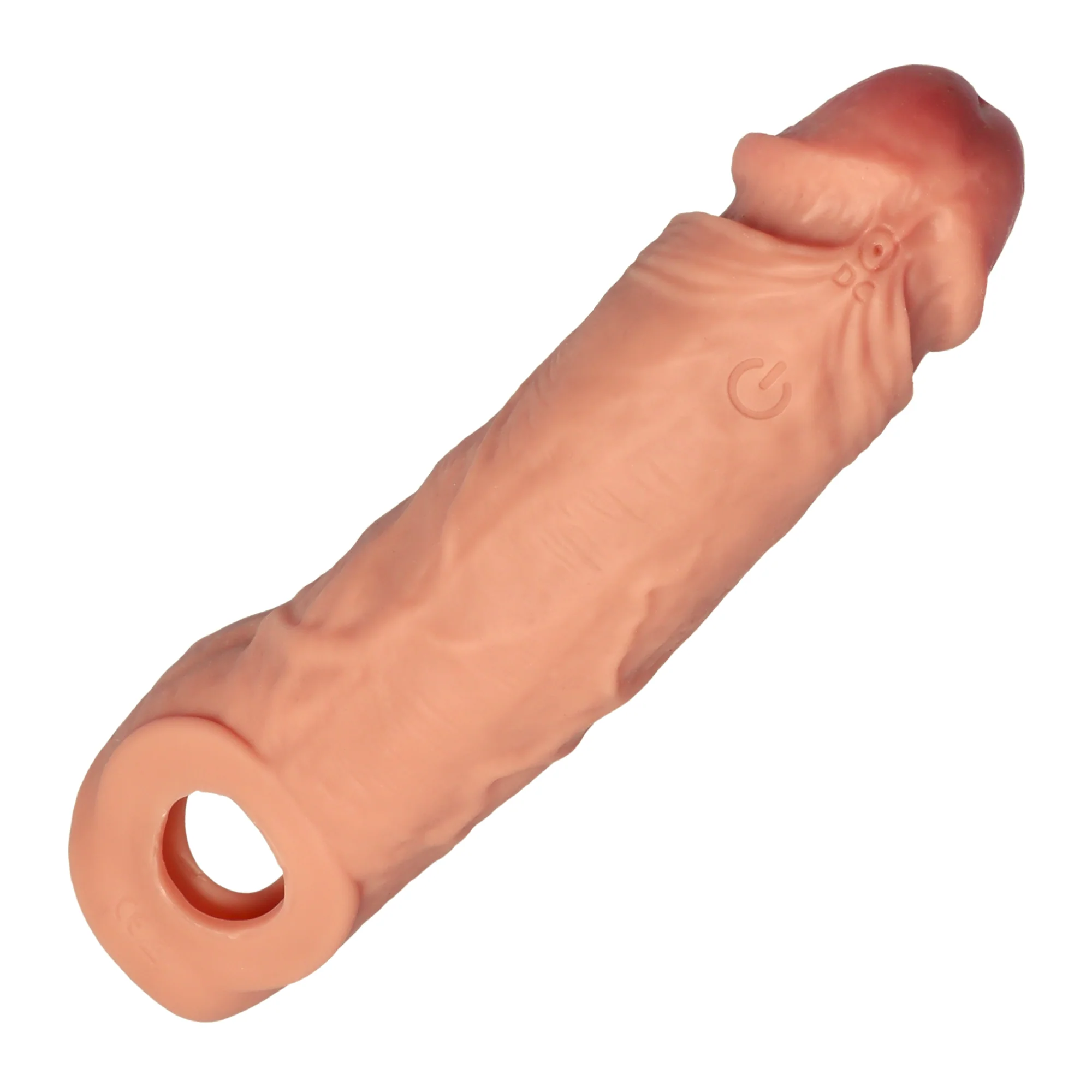 Real Feel Vibrating Penis Extender – Gives 2 Added Inches & Powerful Vibes!