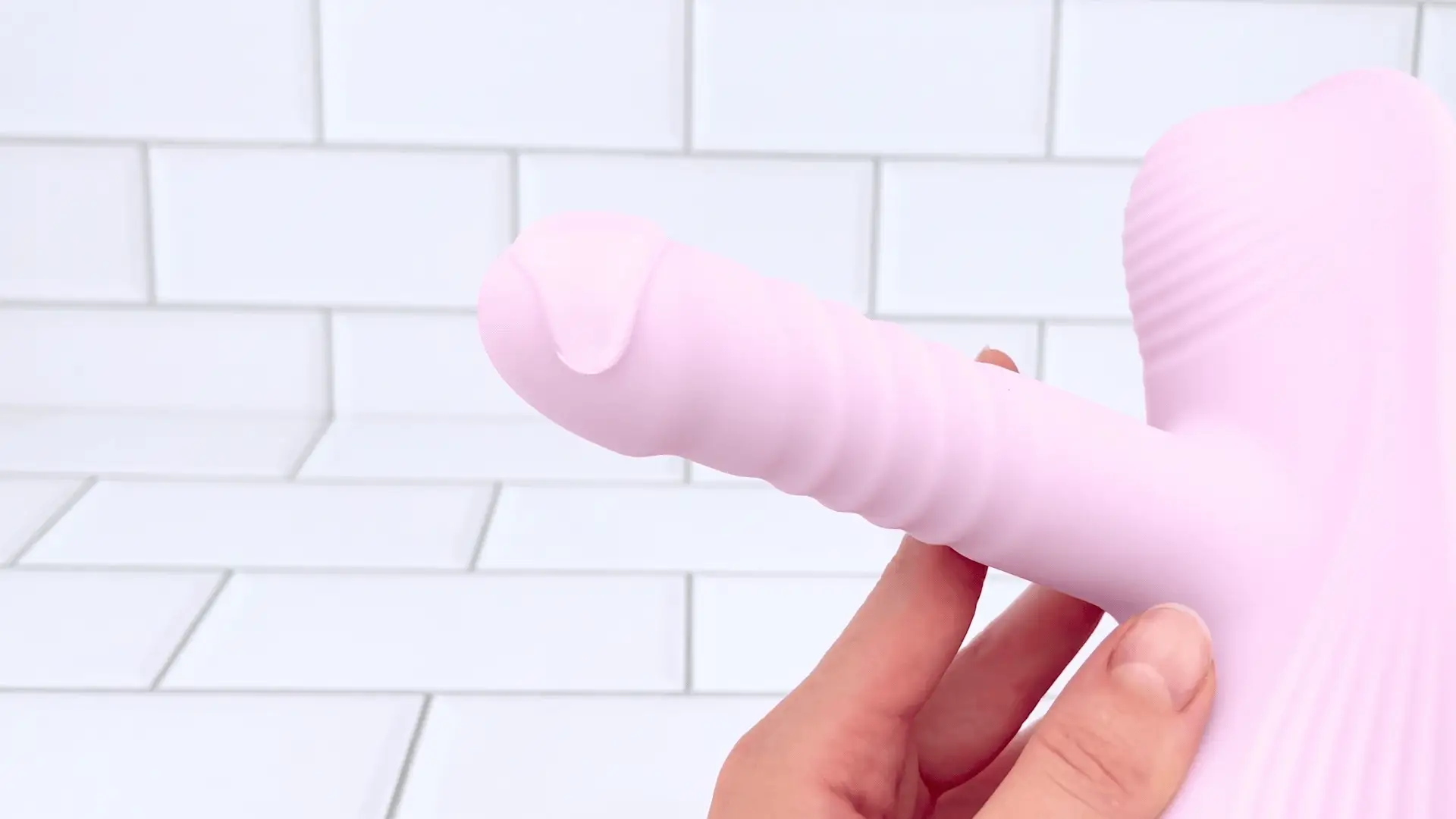 Thrusting Hands-free Vibrator - Incredible Dual Stimulation for Easy Blended 'O's!