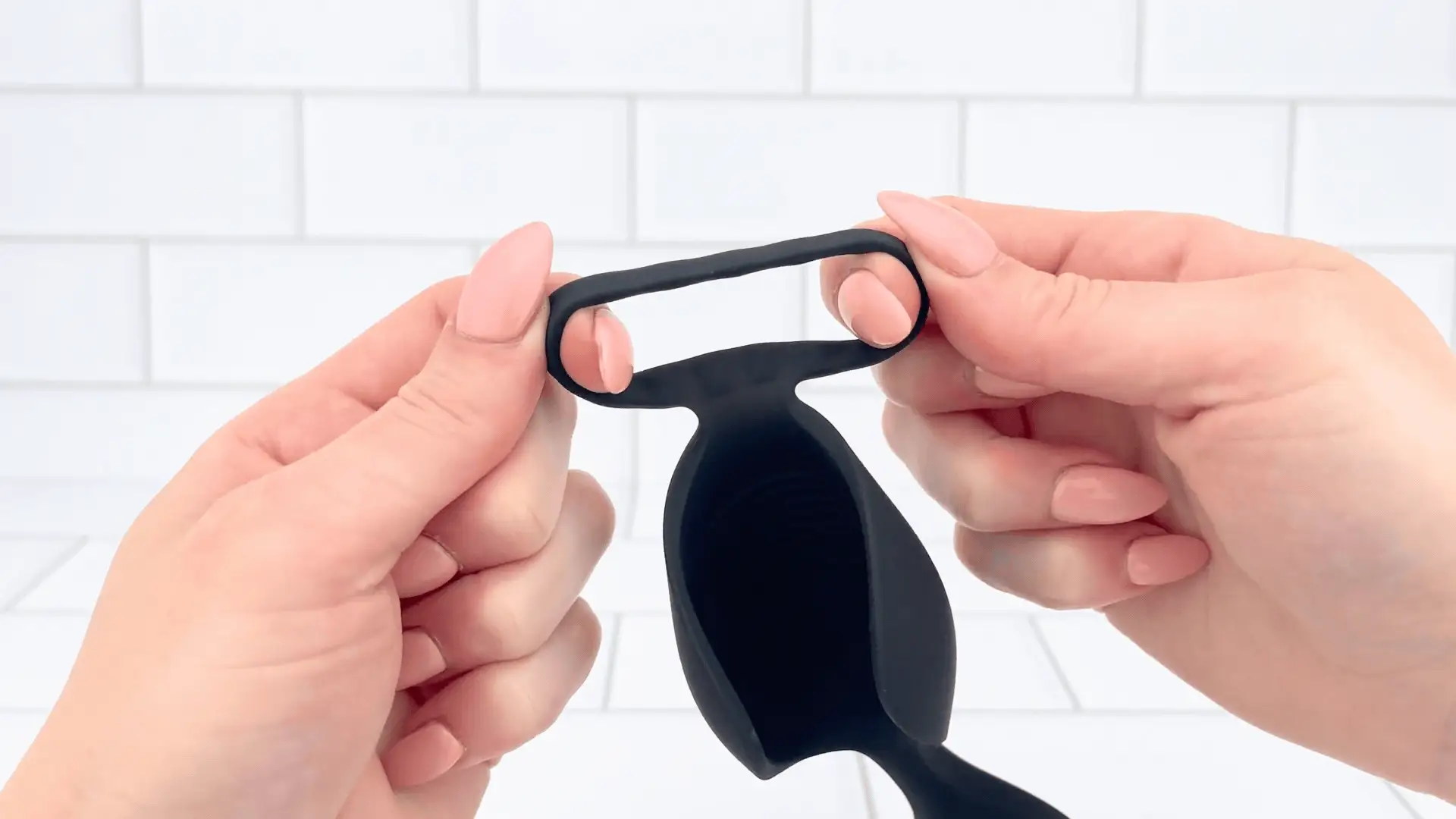 Triple Stimulation Cock Ring -  Stay Harder While Vibes Hit Your P-Spot, Balls & Taint!